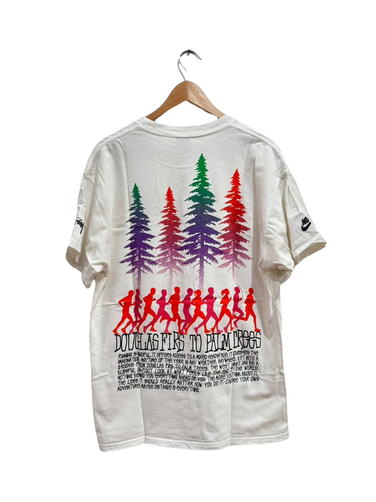 Nike × Stussy Nike x Stussy Douglas Firs to Palm Trees Tee White Size US M / EU 48-50 / 2 - 7 Thumbnail