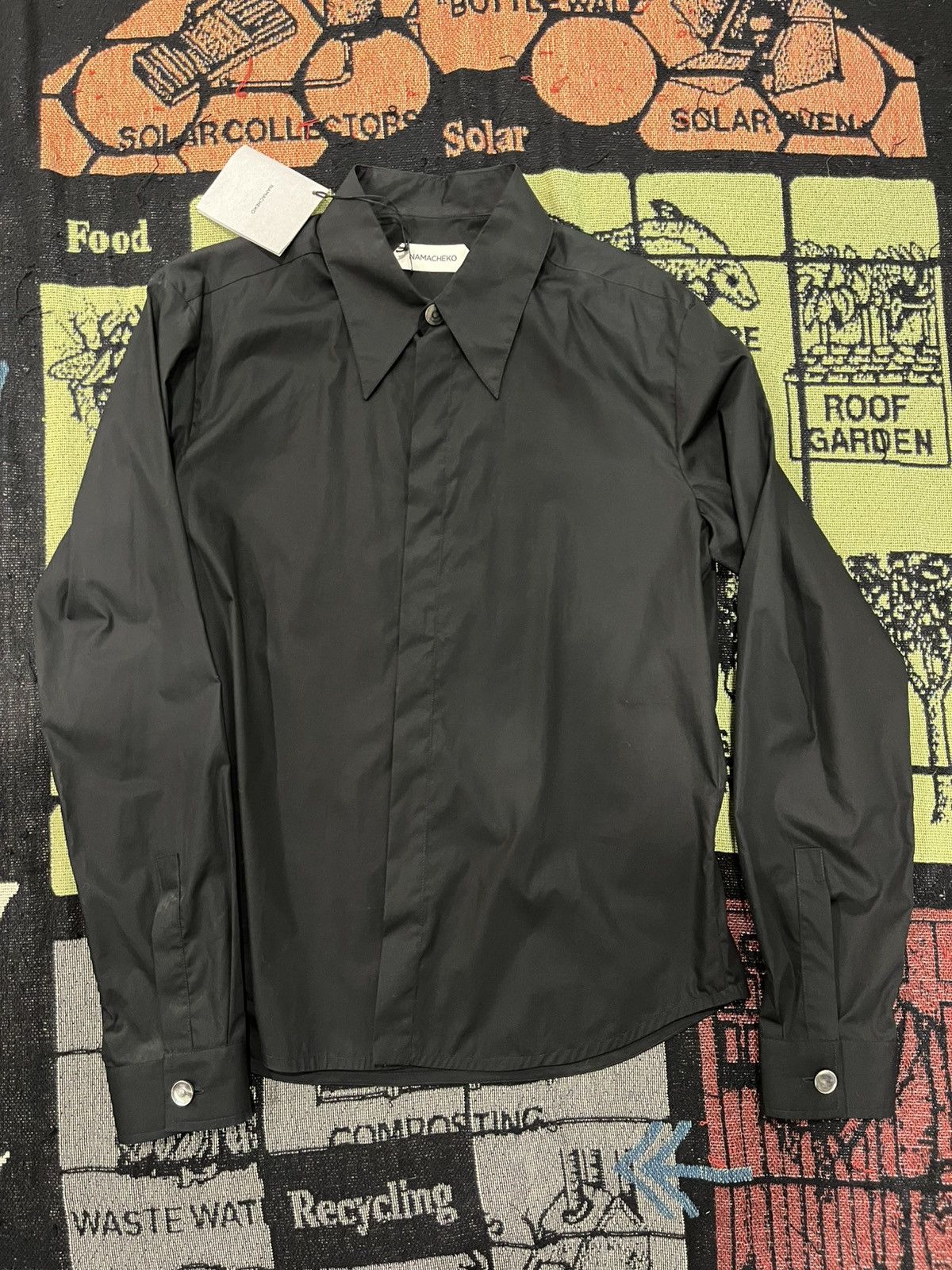 Namacheko Hidden Button Shirt Size US XL / EU 56 / 4 - 2 Thumbnail