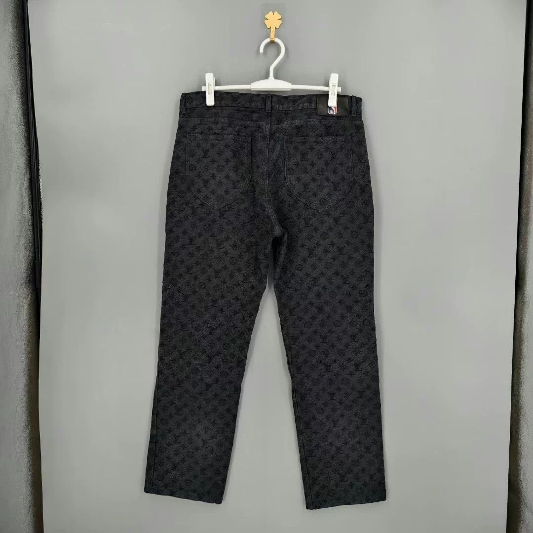 Louis Vuitton LV x NBA Monogram Denim Jeans - Size 34 Size US 34 / EU 50 - 2 Thumbnail