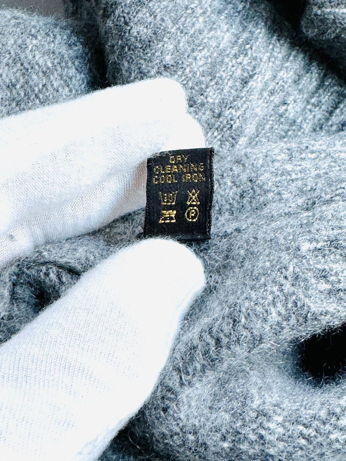 Loro Piana Loro Piana Short-sleeve turtleneck sweater grey Cashmere 44 Size S / US 4 / IT 40 - 6 Thumbnail