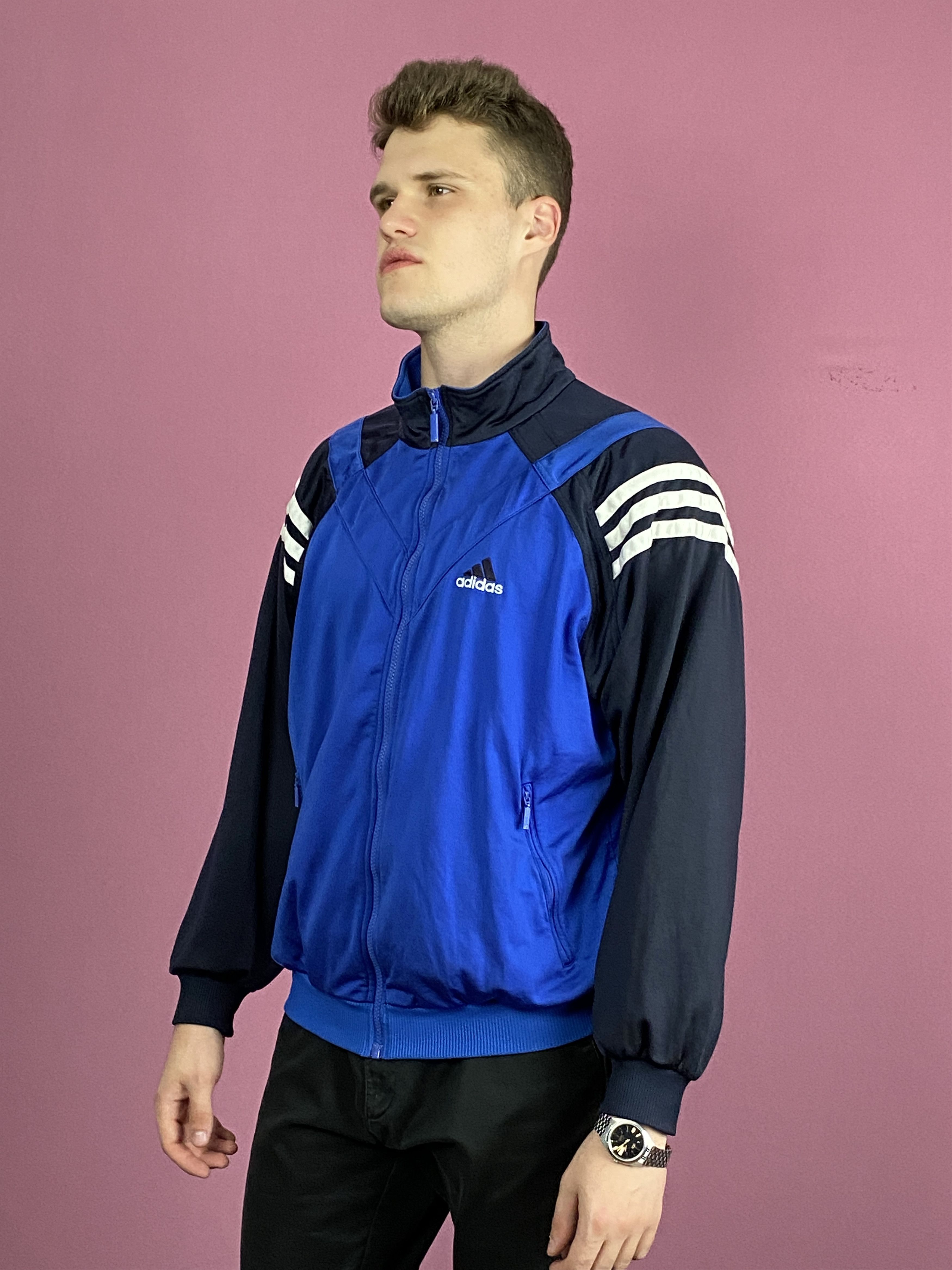 Adidas × Vintage Adidas Vintage Men's Track Jacket - M Size US M / EU 48-50 / 2 - 2 Thumbnail