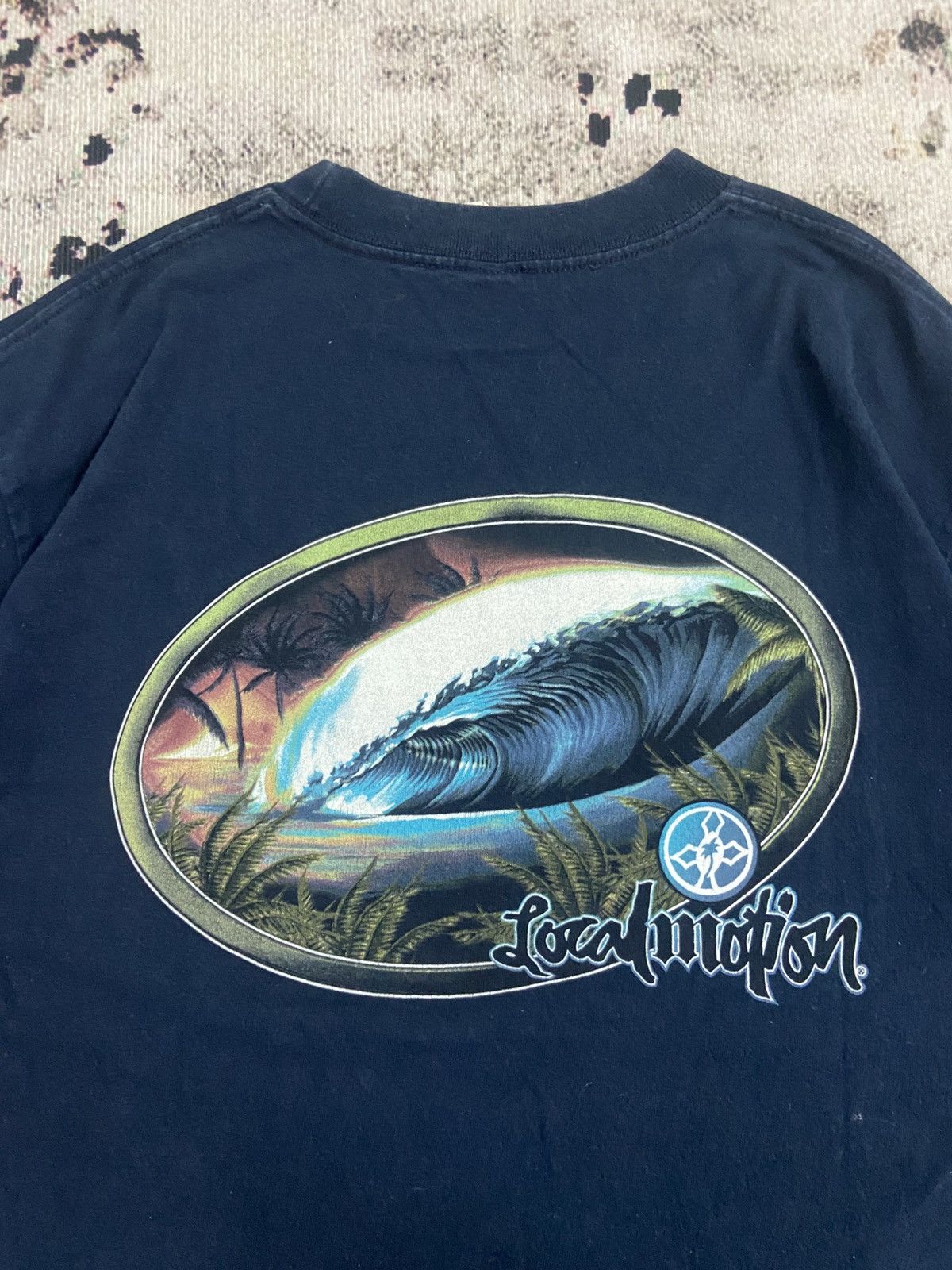 Vintage Vintage Local Motion Surf Tee Shirt Size US M / EU 48-50 / 2 - 3 Thumbnail