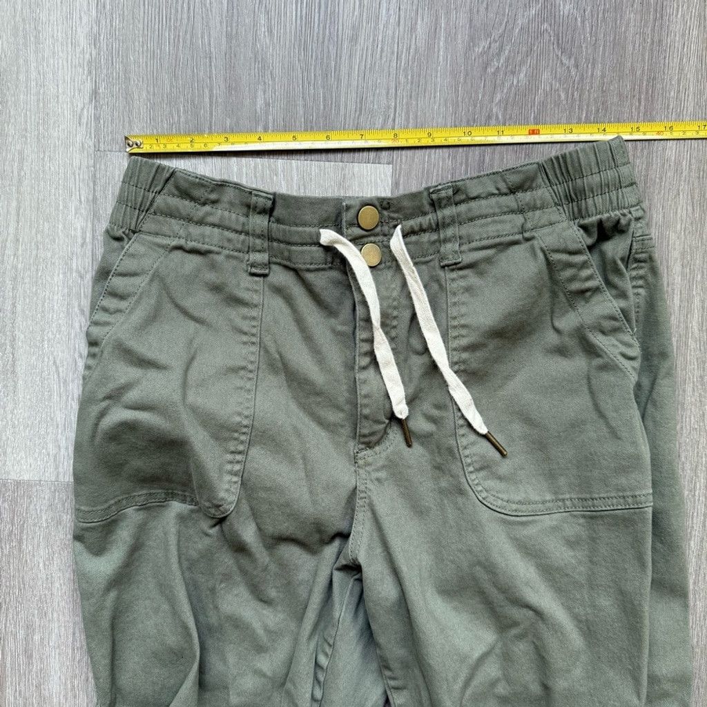 The Unbranded Brand NOBO Green Tapered Trousers with Elastic Waistband Size 30" / US 8 / IT 44 - 4 Thumbnail