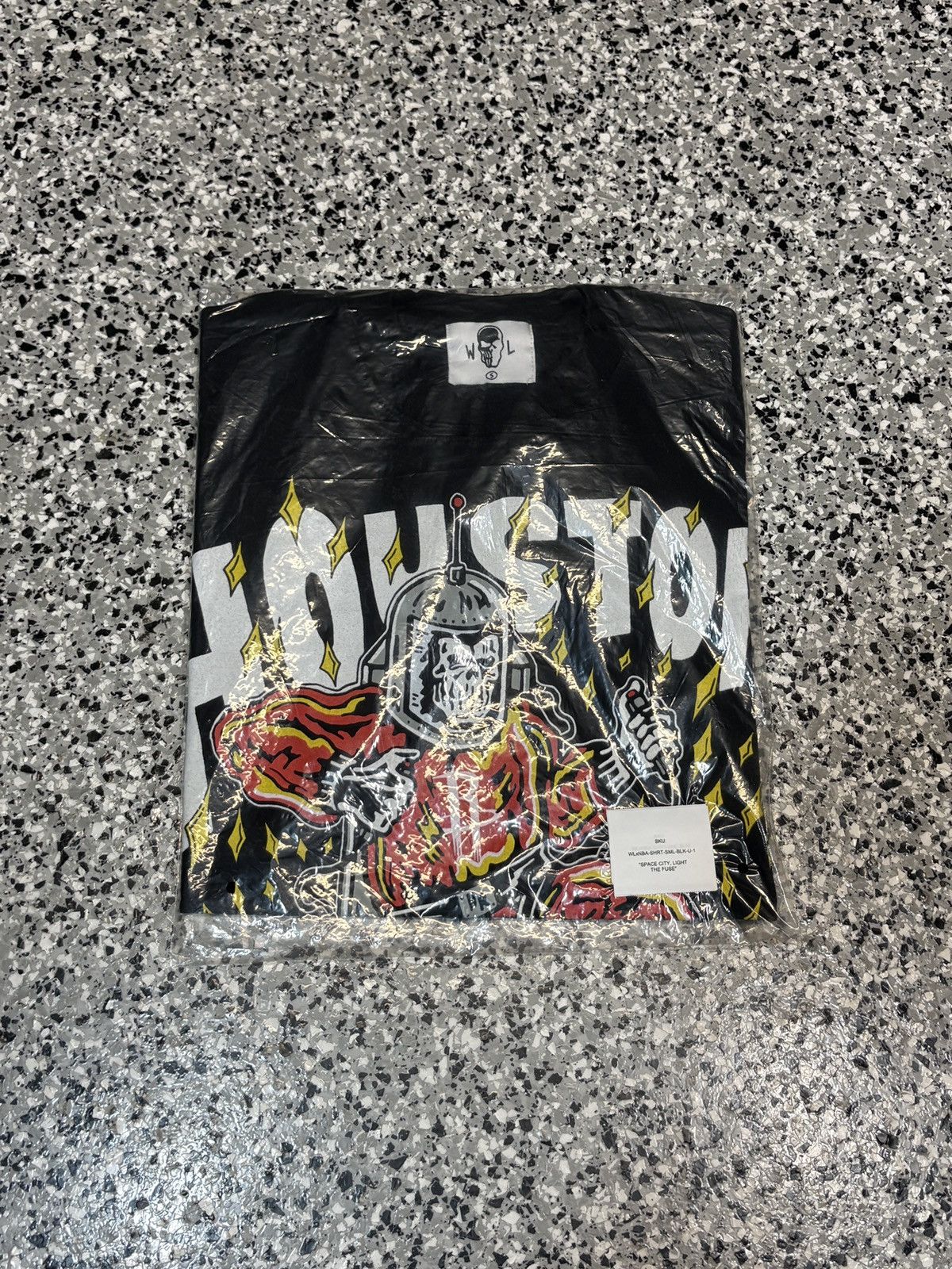 NBA × Warren Lotas Warren Lotas X NBA “Space City, Light The Fuse” T-Shirt Sz S Size US M / EU 48-50 / 2 - 5 Thumbnail