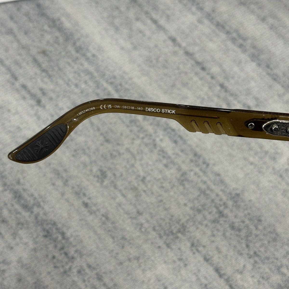 Chrome Hearts CHROME HEARTS DISCO STICK DEADWOOD SUNGLASSES Size ONE SIZE - 9 Thumbnail