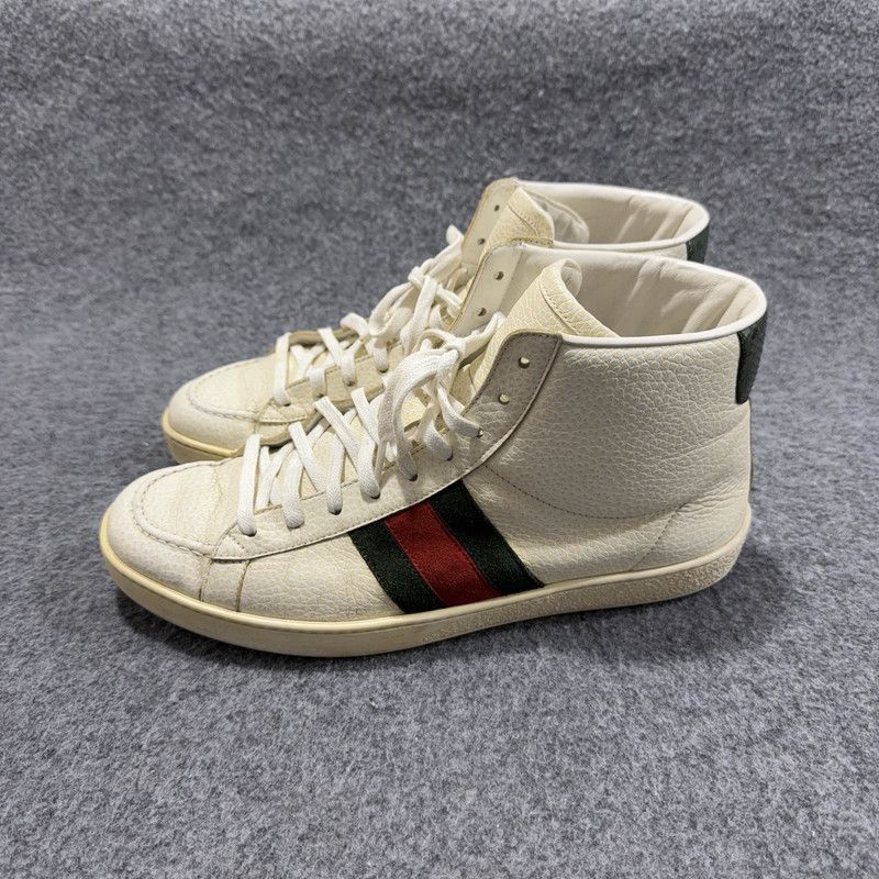 Gucci Gucci Screener High-Top Sneakers for Men 0079 Size US 9 / EU 42 - 1 Thumbnail