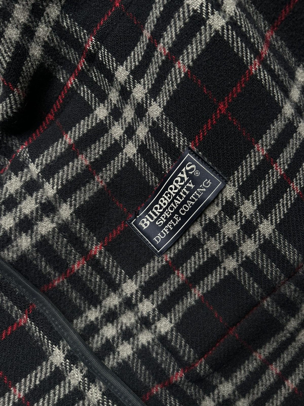 Burberry Vintage Burberry 100% Wool Duffle Coat Size US XL / EU 56 / 4 - 6 Thumbnail