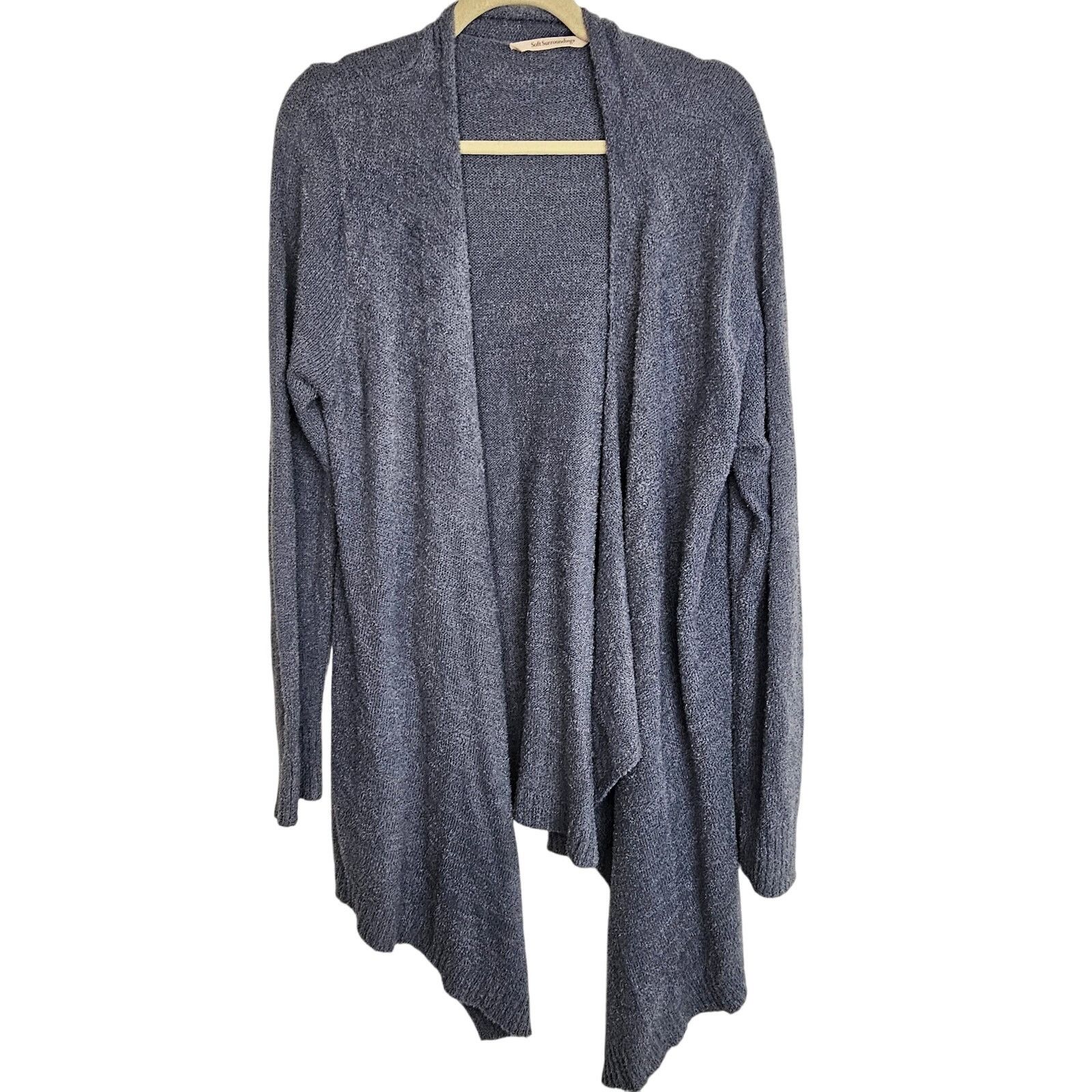Soft Surroundings Soft Surroundings Womens Open Front Cardigan Sweater Sz L/XL Size L / US 10 / IT 46 - 1 Thumbnail