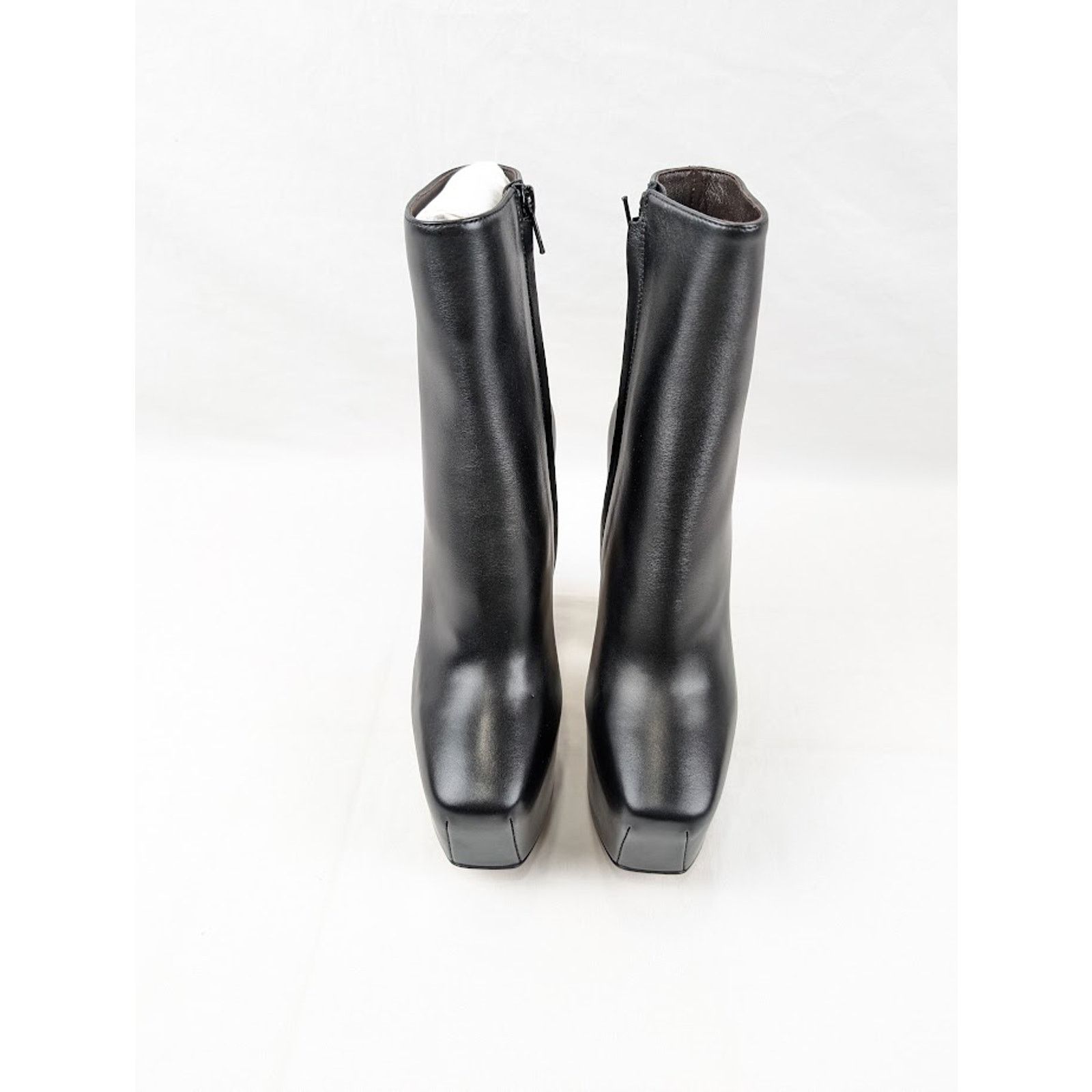 Bottega Veneta o1rshd1 Veneta Calf Mostra Ankle Boots in Black Size US 10 / IT 40 - 15 Thumbnail