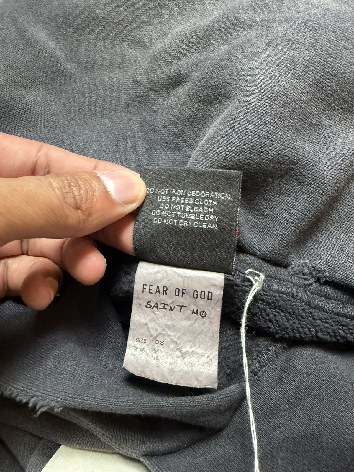 Fear of God × Saint Michael Saint Michael Fear of God Eternal Hoodie Size US XL / EU 56 / 4 - 7 Thumbnail