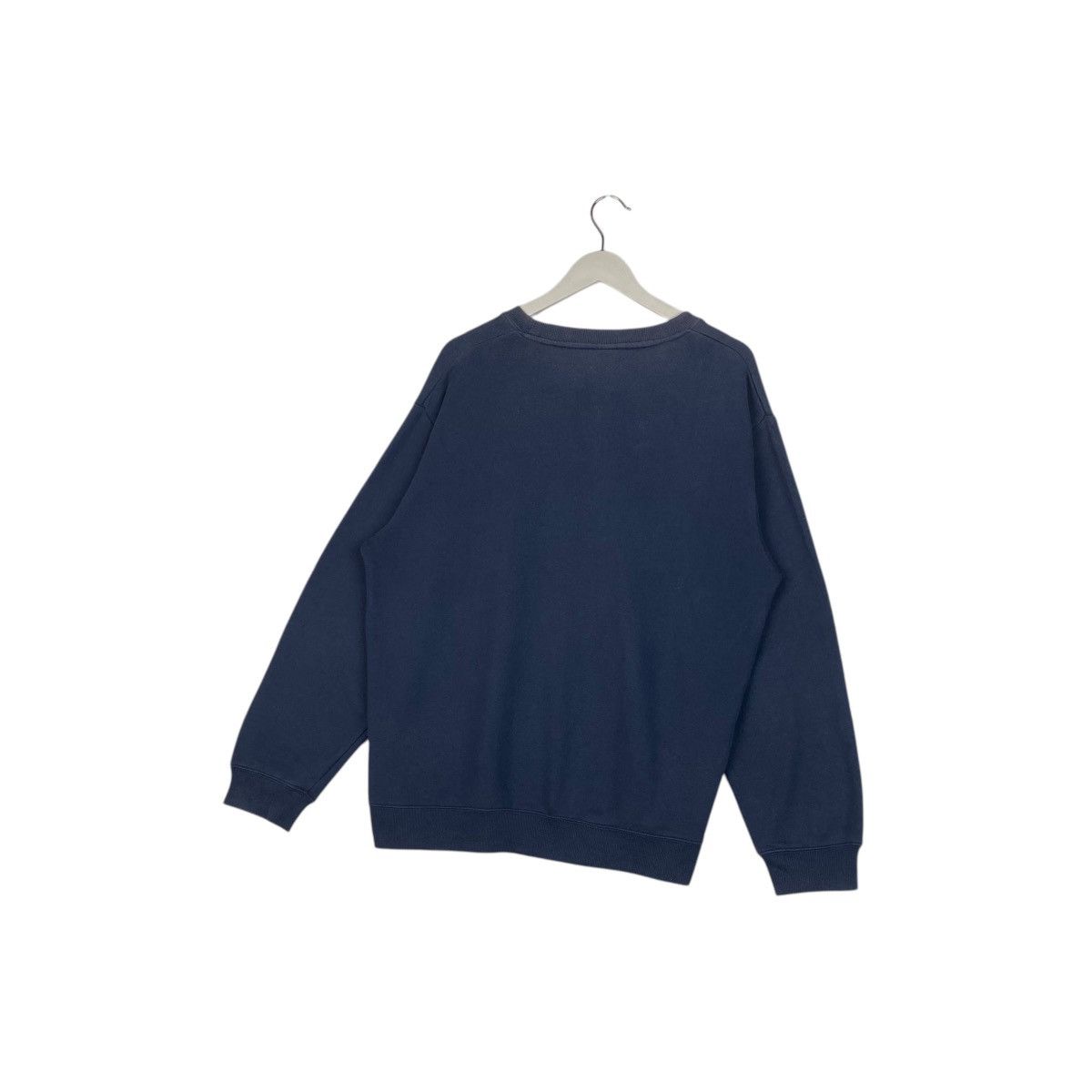 New Balance × Vintage Vintage New Balance Crewneck Sweatshirt Navy Blue Size US L / EU 52-54 / 3 - 7 Thumbnail