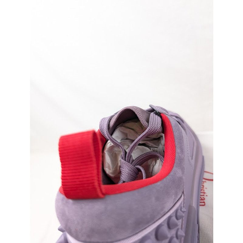 Christian Louboutin o1rshd1 Astroloubi Flat Low-Top Sneakers in Parme Size US 12 / EU 45 - 20 Thumbnail