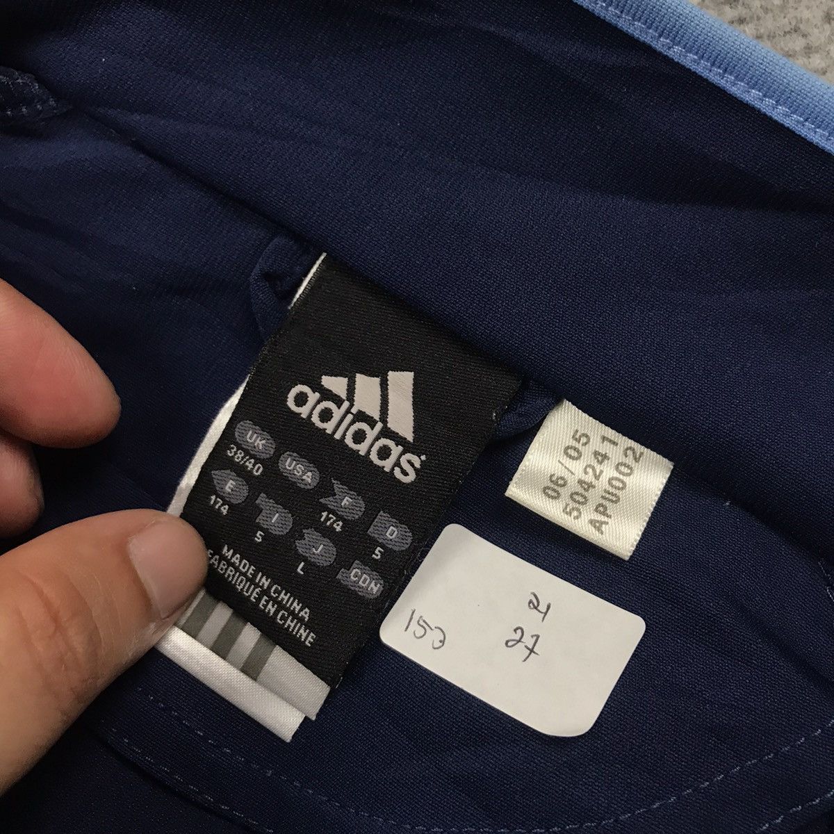 Adidas × Vintage REAL MADRID X ADIDAS TRAINING JACKET LONG SLEEVE Size US L / EU 52-54 / 3 - 10 Thumbnail