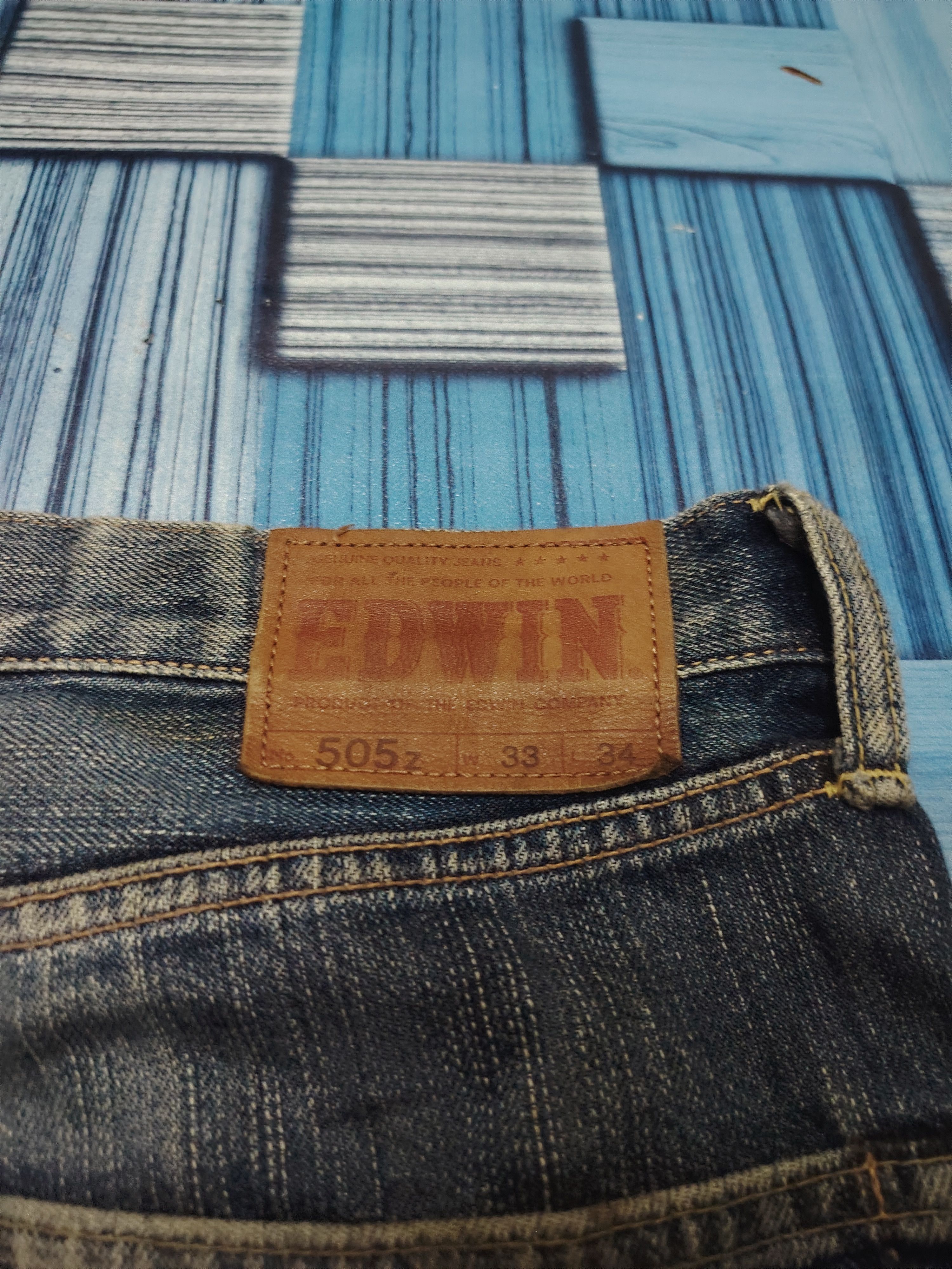 Kapital Edwin 505z Selvedge Jeans Distressed Flare Jeans Size US 33 - 18 Thumbnail