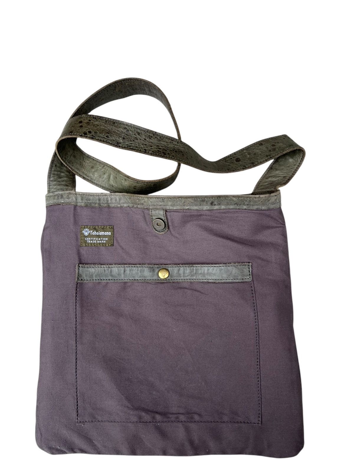 Leather Teha’amana Japan HandiWork Patina Leather Bag Size ONE SIZE - 15 Thumbnail