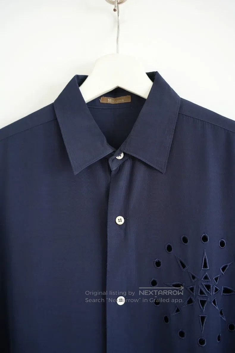 Yohji Yamamoto YOHJI YAMAMOTO Size: Medium Original Fireworks Openwork Shi Size US S / EU 44-46 / 1 - 3 Thumbnail
