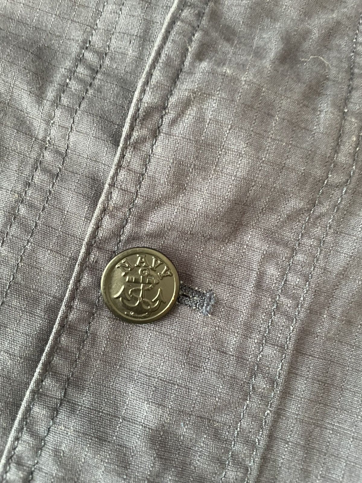 Japanese Brand Discontinued Workware 3 days union Navy long jacket Size US M / EU 48-50 / 2 - 4 Thumbnail