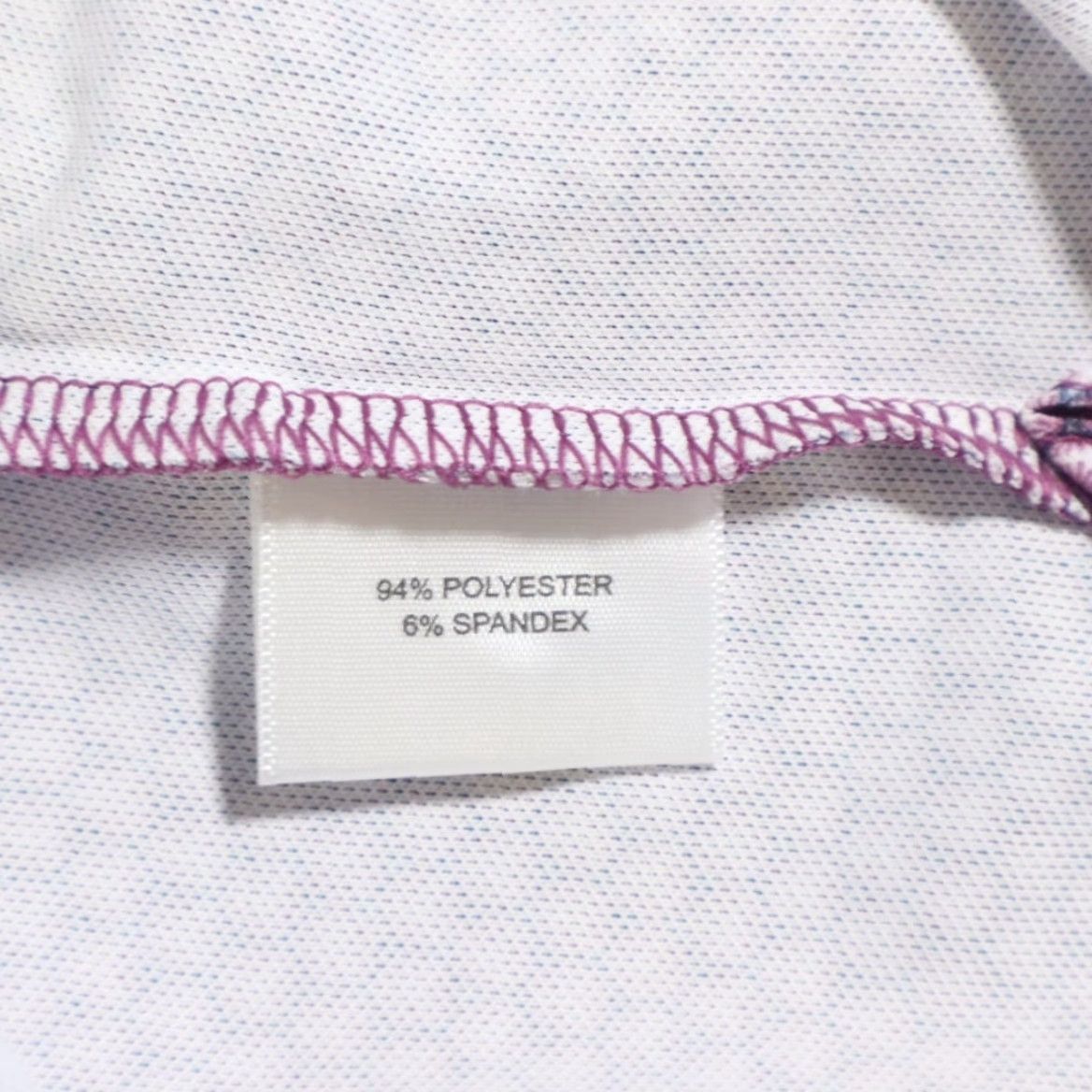 Peter Millar Peter Millar Performance jersey Geometric Polo Shirt Purple Men's XL Shirt Size US XL / EU 56 / 4 - 7 Thumbnail