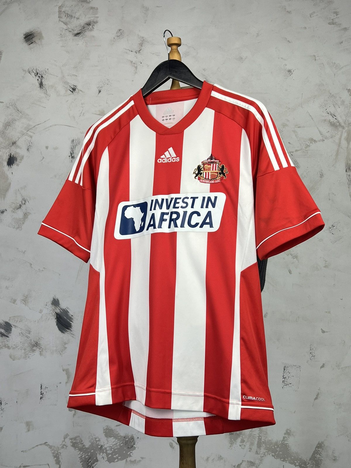 Adidas Adidas Sunderland Home Jersey Shirt 2012 - 2013 Size M Size US M / EU 48-50 / 2 - 1 Thumbnail