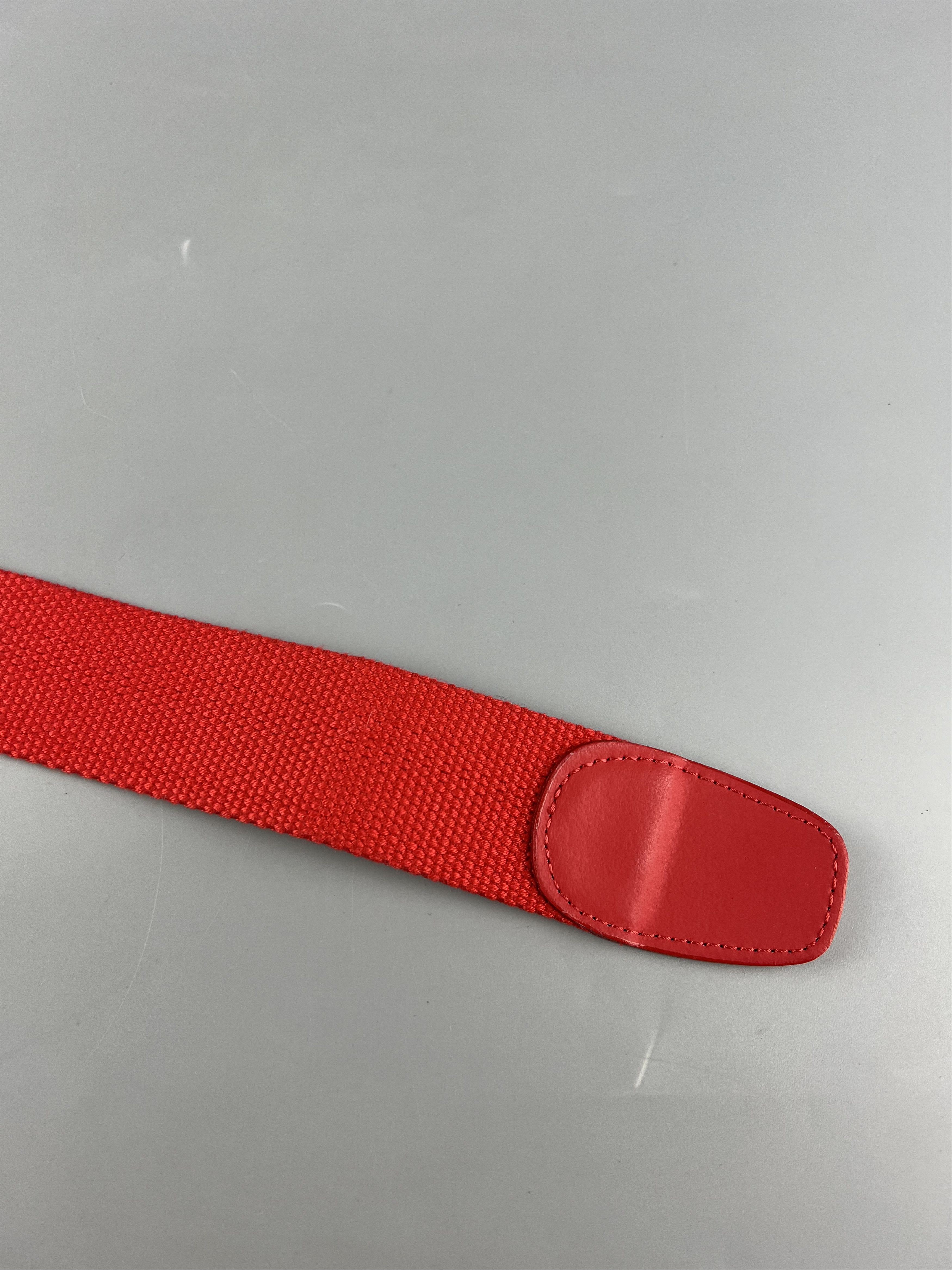 Dolce & Gabbana Dolce Gabbana Women's Red Cloth Belt Monogram Size ONE SIZE - 4 Thumbnail