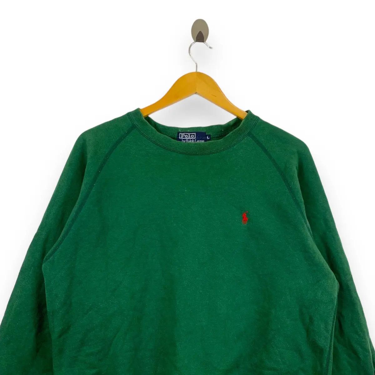 Polo Ralph Lauren Vintage POLO RALPH LAUREN Small Pony Embroidered Green Size L / US 10 / IT 46 - 5 Thumbnail