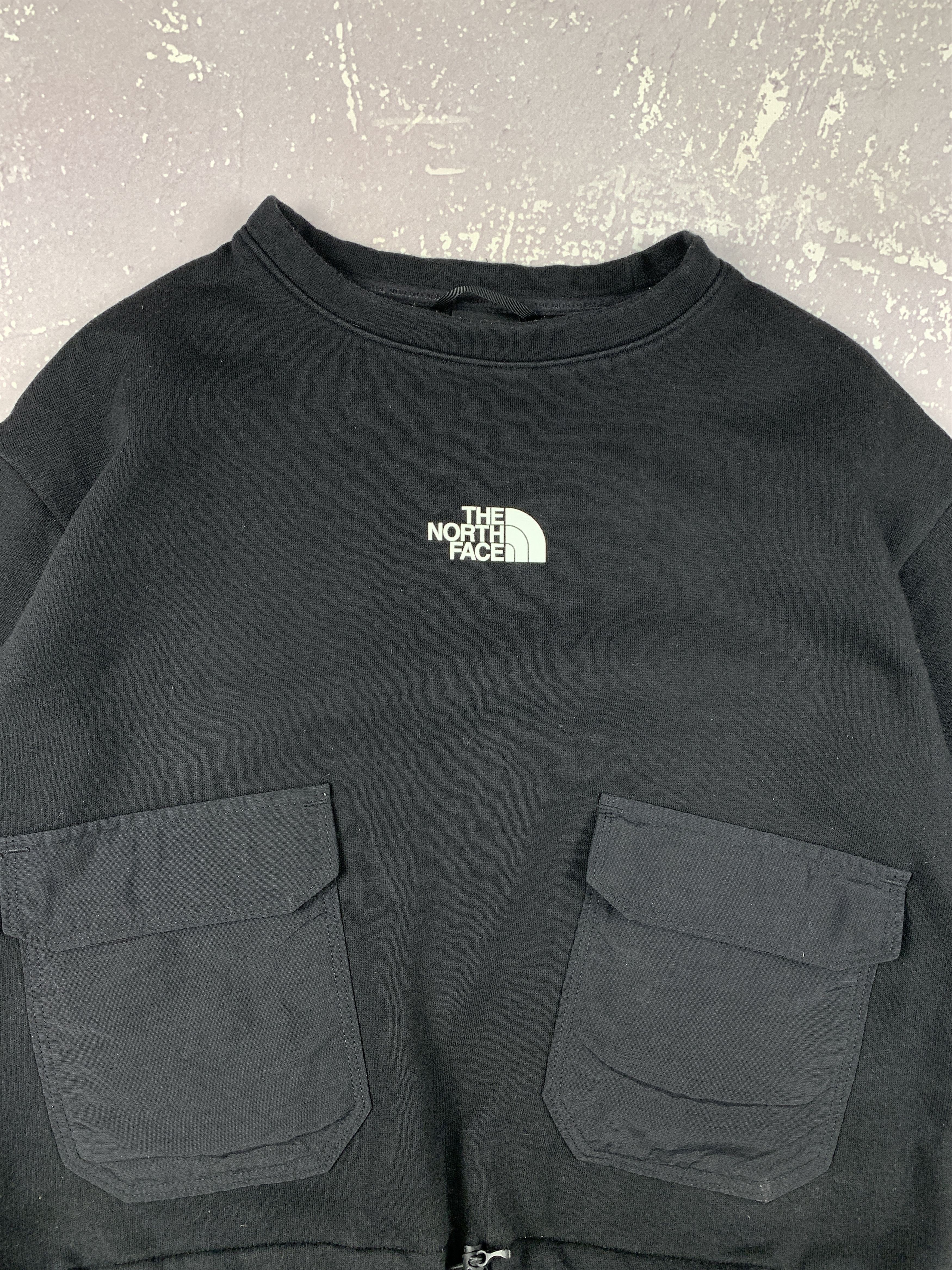 The North Face The North Face TNF Cargo Crop Sweatshirt Womens Small Black Size S / US 4 / IT 40 - 6 Thumbnail