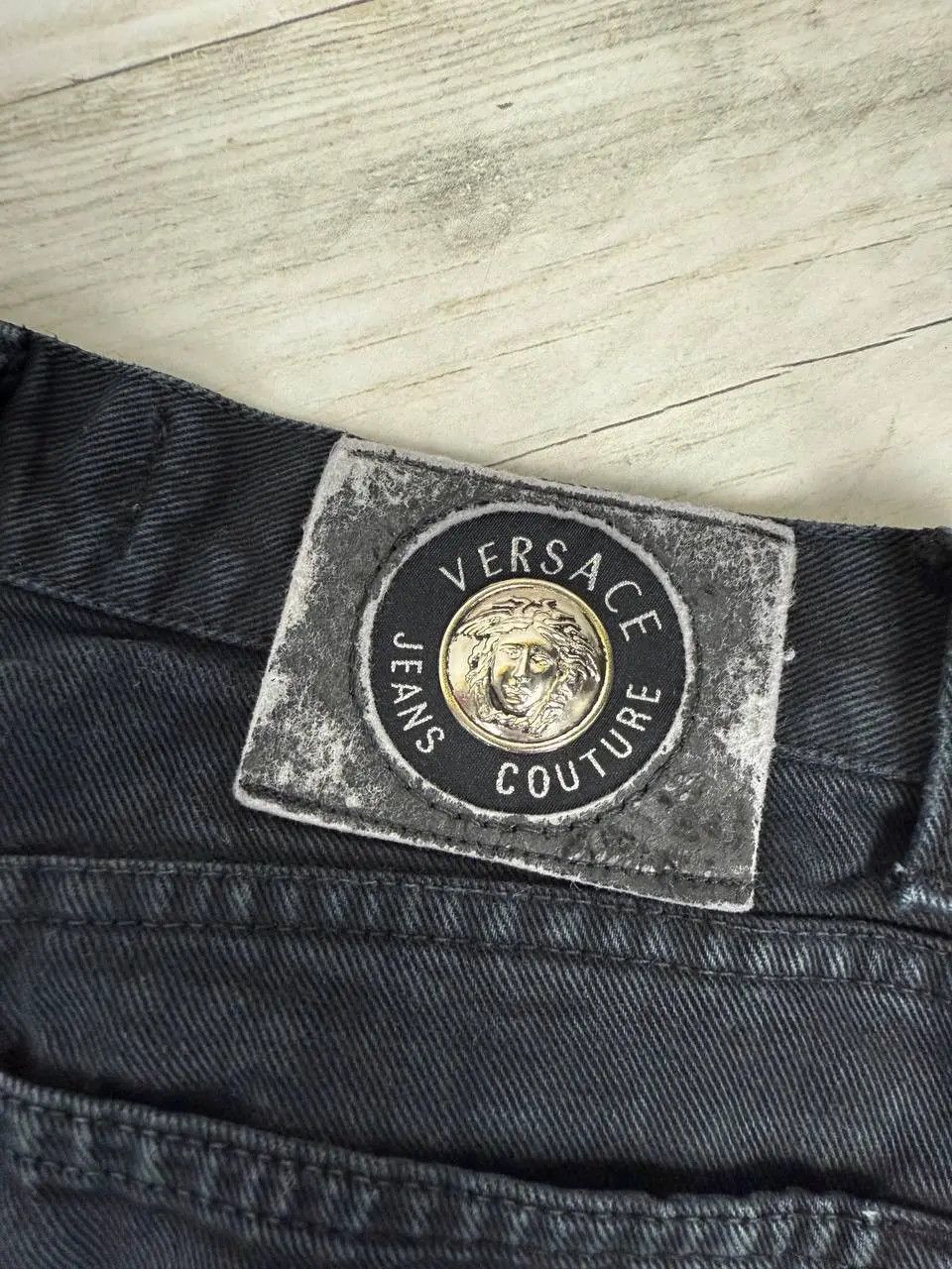 Versace Vintage Versace Jeans Couture Denim Jeans 90s Size US 34 / EU 50 - 2 Thumbnail