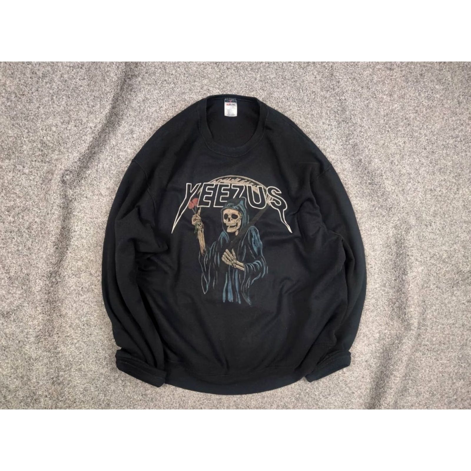 Vintage VINTAGE Yeezus Logo Sweatshirt - Nike? Size US XL / EU 56 / 4 - 2 Thumbnail