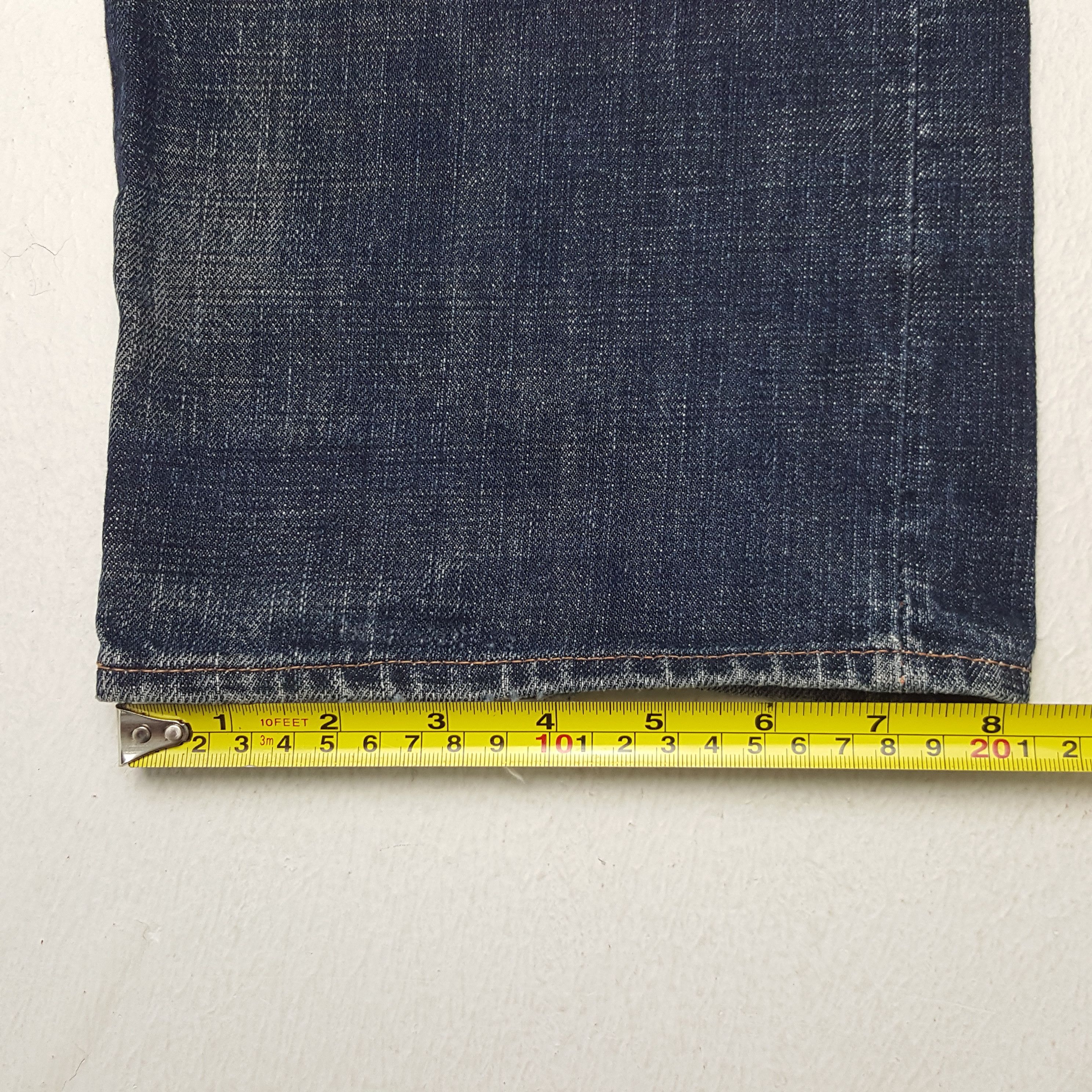 Evisu × Japanese Brand Vintage Evisu Japan Selvedge Custom Daicock Denim Jeans Size US 30 / EU 46 - 11 Thumbnail