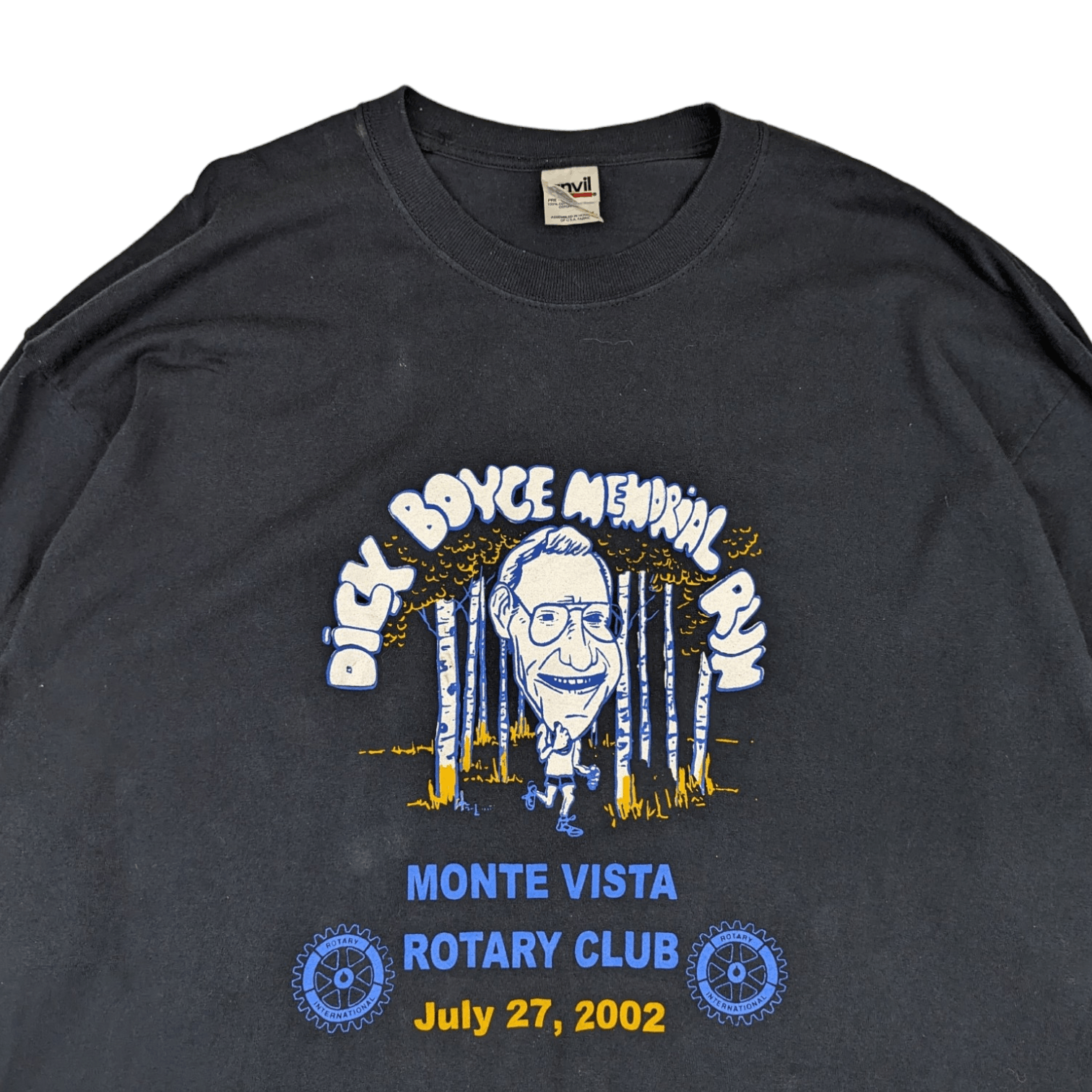 Anvil 2002 DICK BOYCE Memorial Run Marathon Long Sleeve T-Shirt Size US XXL / EU 58 / 5 - 3 Thumbnail