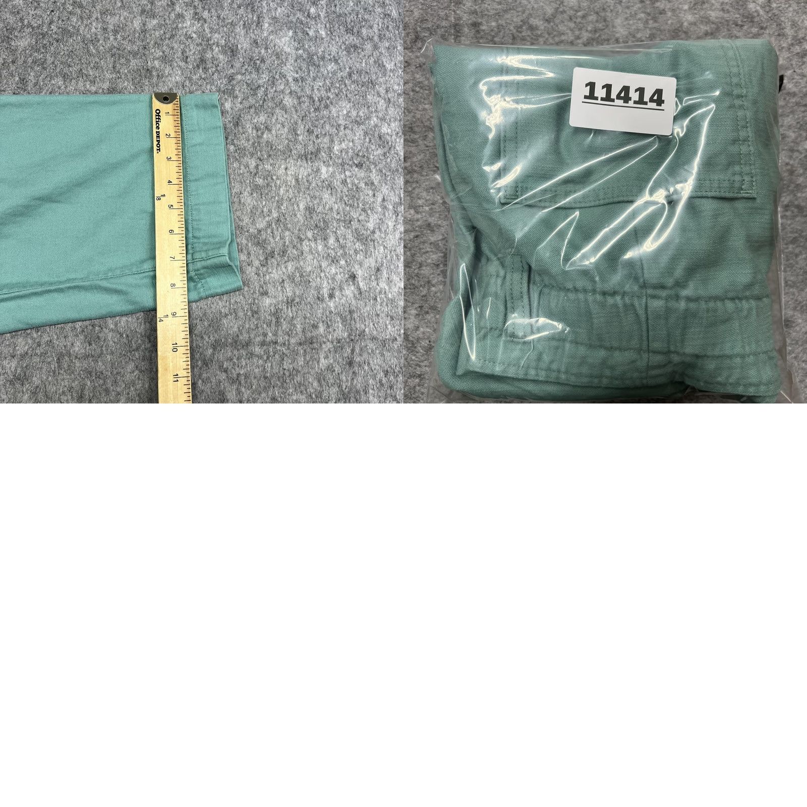 J.Crew J.CREW Pants Womens 6P Green Chino Straight Leg Elastic Waist Twill Casual Prep Size 28" / US 6 / IT 42 - 10 Thumbnail