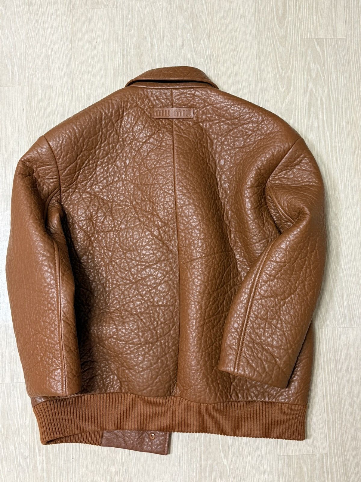 Miu Miu Miu miu nappa leather jacket blazer Size M / US 6-8 / IT 42-44 - 2 Thumbnail