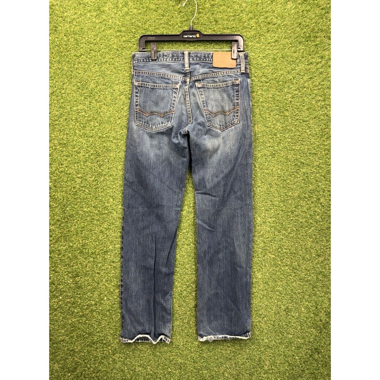 American Eagle Outfitters American Eagle Jeans Mens 29x32 Blue Next Level Airflex Original Straight Fit Shirt Size US 29 - 2 Thumbnail