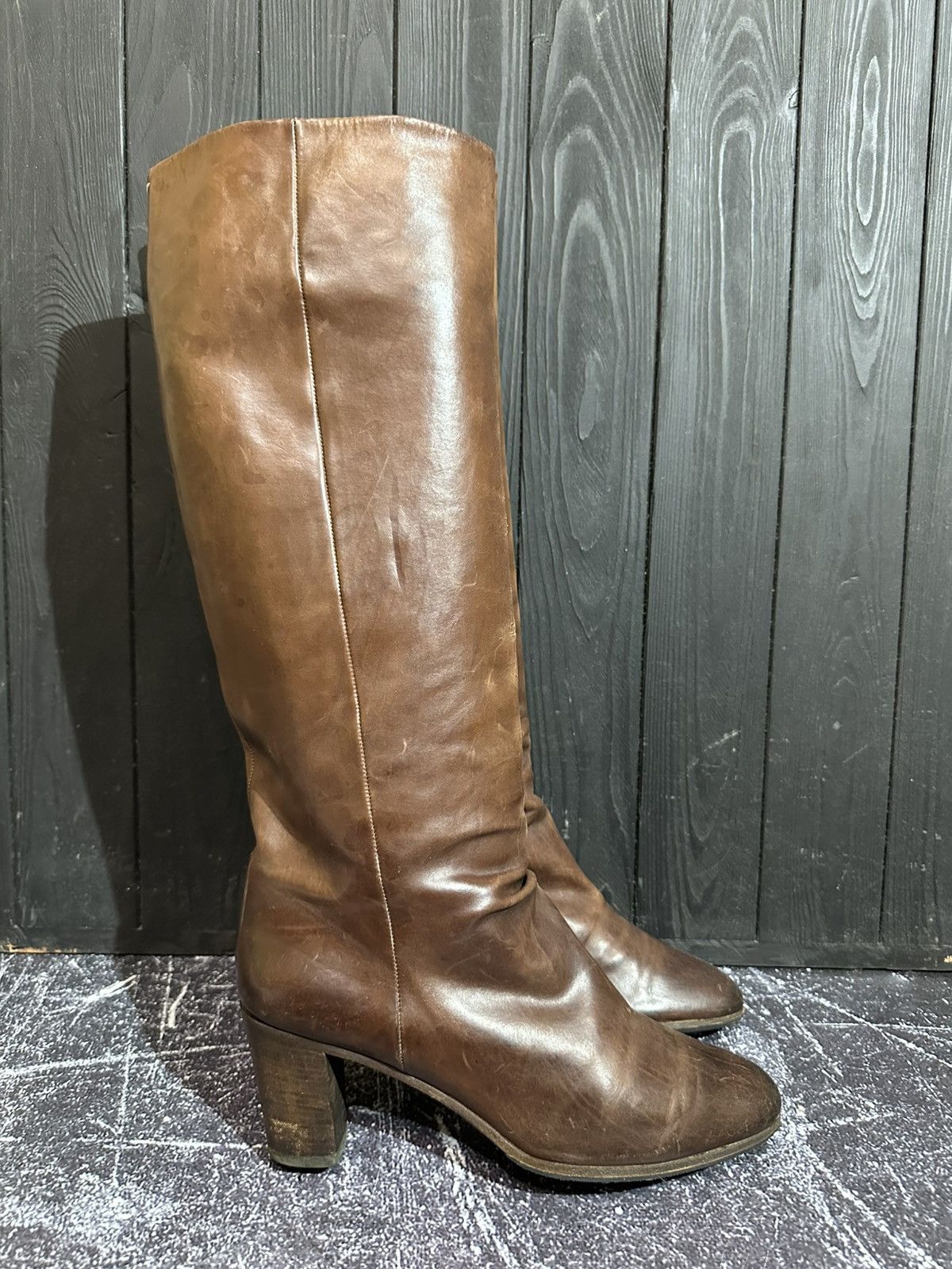 Maison Margiela Maison Margiela Vintage Leather Boots Size 40 Size US 10 / IT 40 - 1 Thumbnail