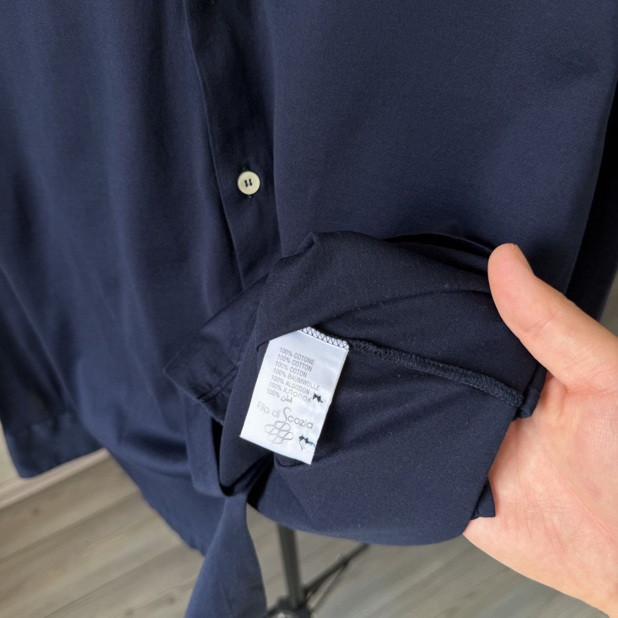 Boggi Boggi Easy Formal Stretch Shirt Size US L / EU 52-54 / 3 - 6 Thumbnail