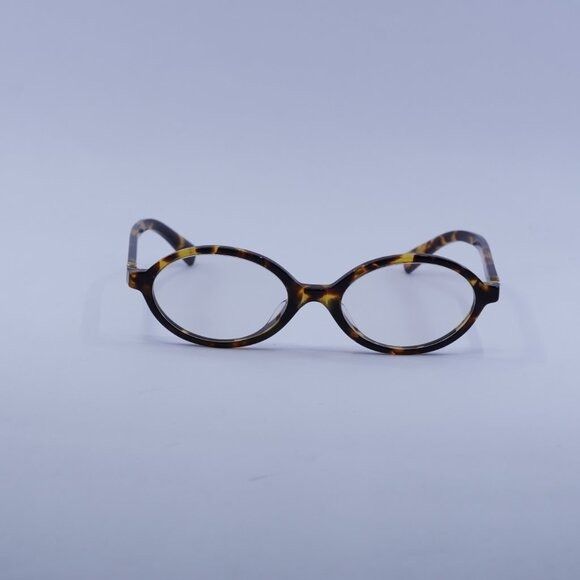 Miu Miu Miu Miu MU04ZSF VAU08N Sunglasses Honey Havana Oval Frame Size ONE SIZE - 2 Thumbnail