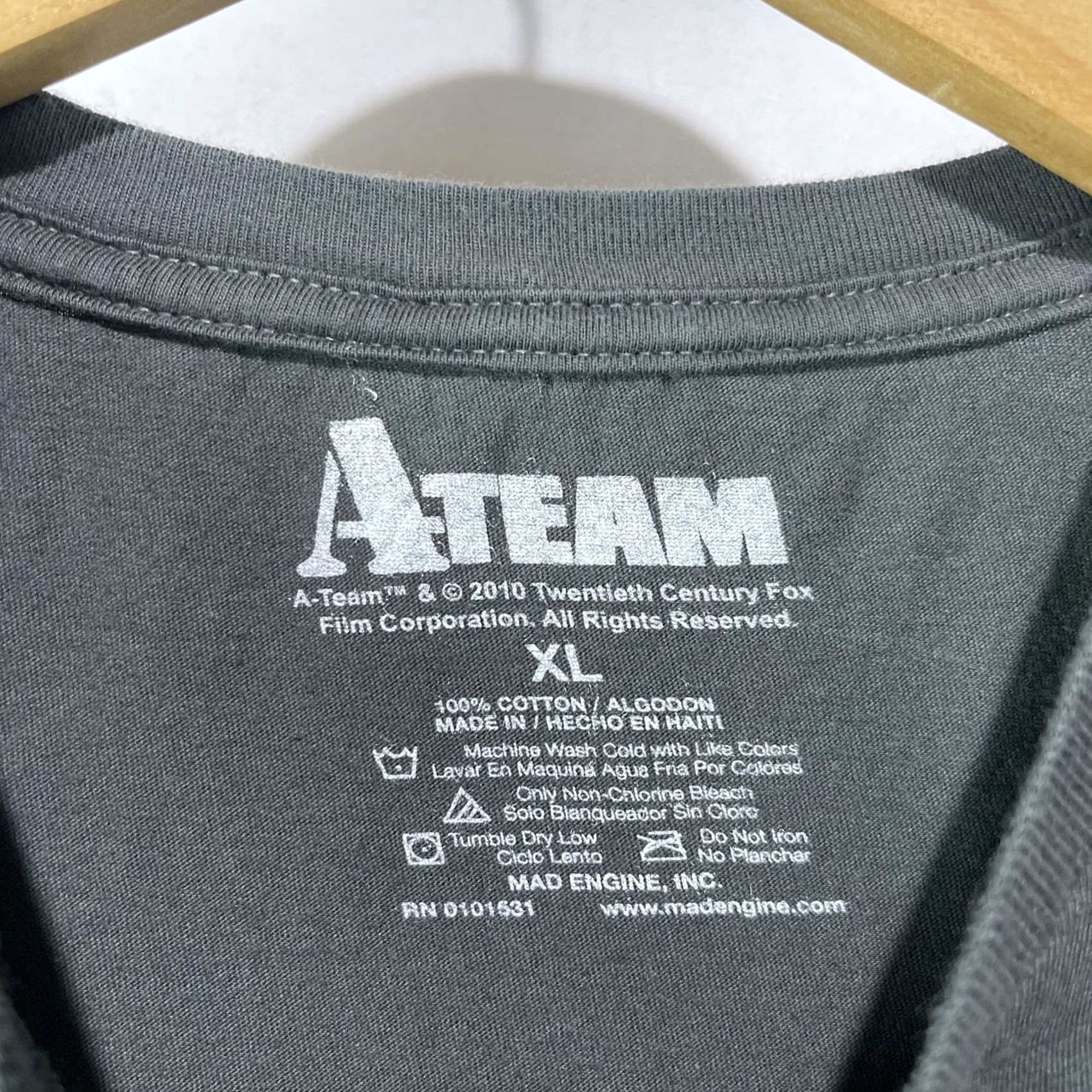 Mad Engine A-Team Shirt Mens XL Quinton Rampage Jackson BA Baracus Movie Tee Size US XL / EU 56 / 4 - 6 Thumbnail