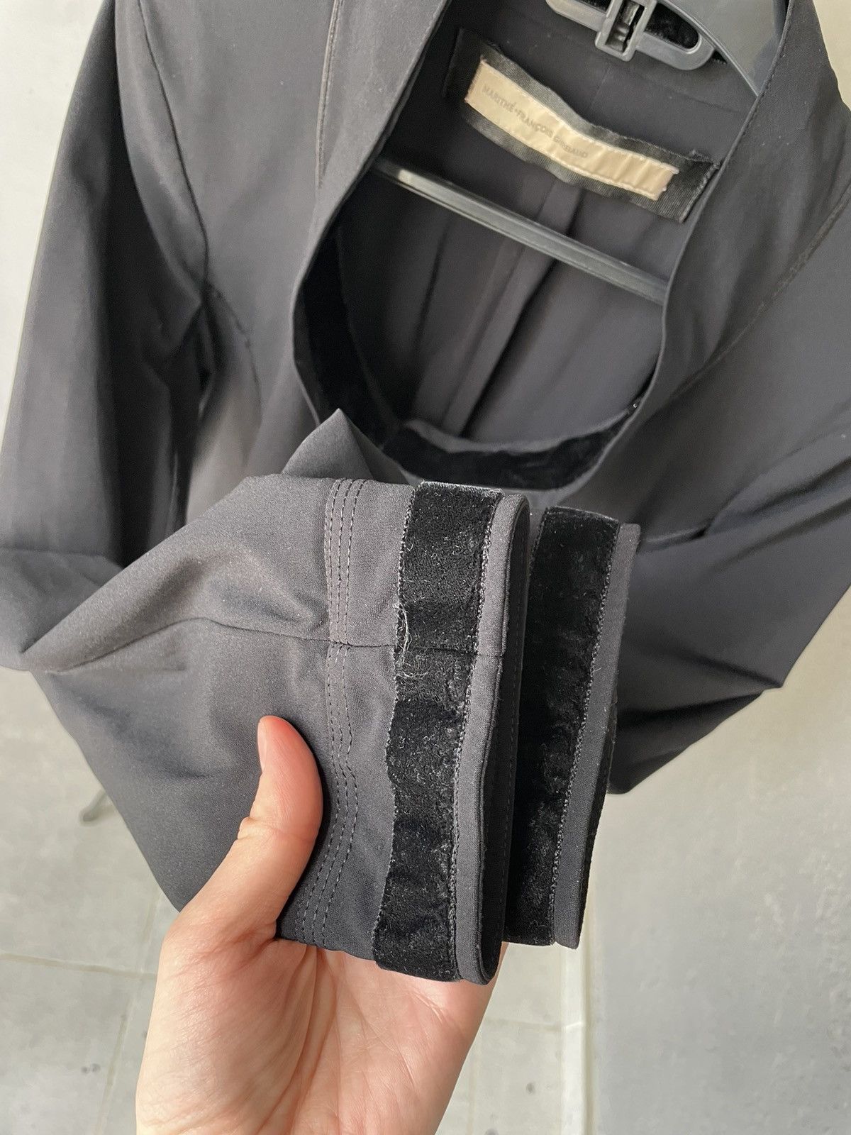 Marithe + Francois Girbaud Womens blazer Marithe Francois Girbaud Size F 42 Color Black Size M / US 6-8 / IT 42-44 - 6 Thumbnail