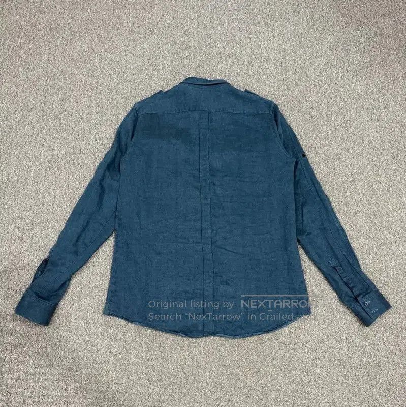 Balmain Balmain Blue Cotton Long Sleeve Shirt for Men . Size US M / EU 48-50 / 2 - 2 Thumbnail