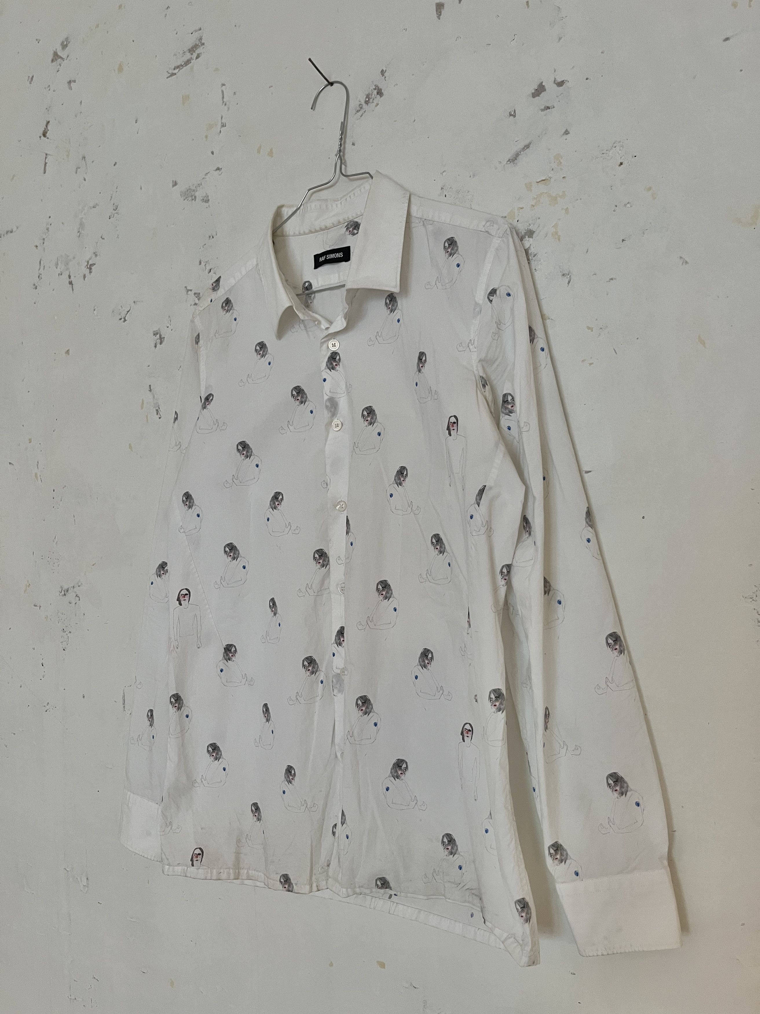 Raf Simons SS15 Guitar Boy Print Shirt Size US S / EU 44-46 / 1 - 3 Thumbnail