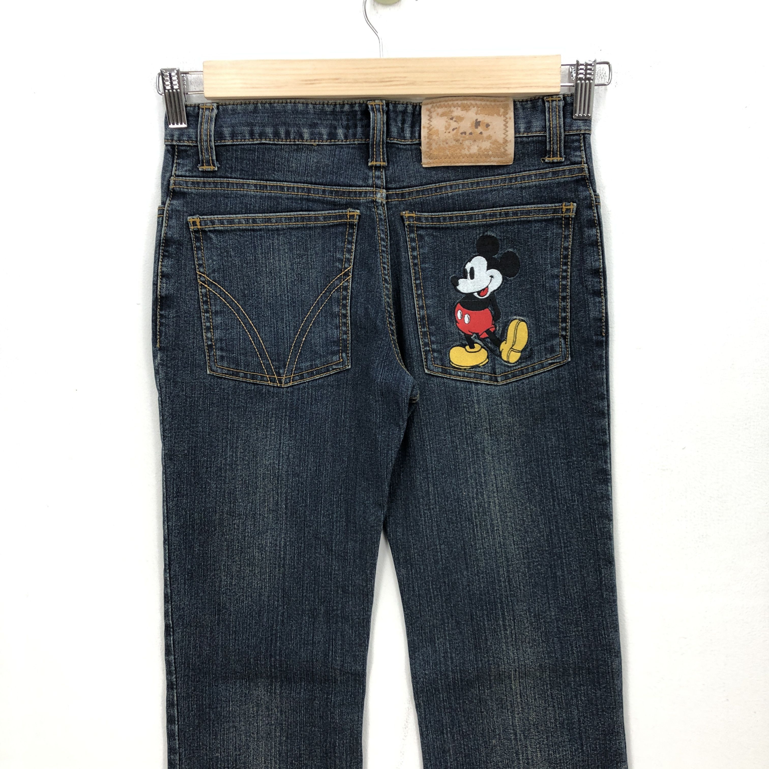 Dolce & Gabbana Vintage Y2K Dolce Gabbana XMickey Mouse Jeans Disney Denim Size 28" / US 6 / IT 42 - 3 Thumbnail