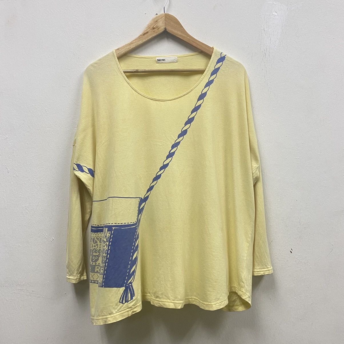 Issey Miyake Ne-net By Issey Miyake Sling Bag Design Baggy Longsleeve Size US M / EU 48-50 / 2 - 1 Thumbnail