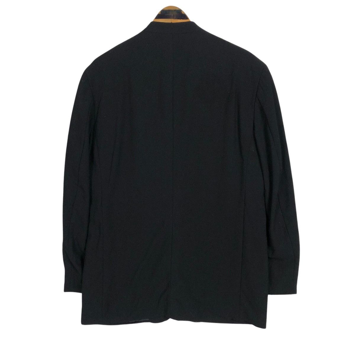 Issey Miyake Vintage Issey Miyake Men S/S 2009 Mandarin Collar Wool Coat Size US L / EU 52-54 / 3 - 11 Thumbnail