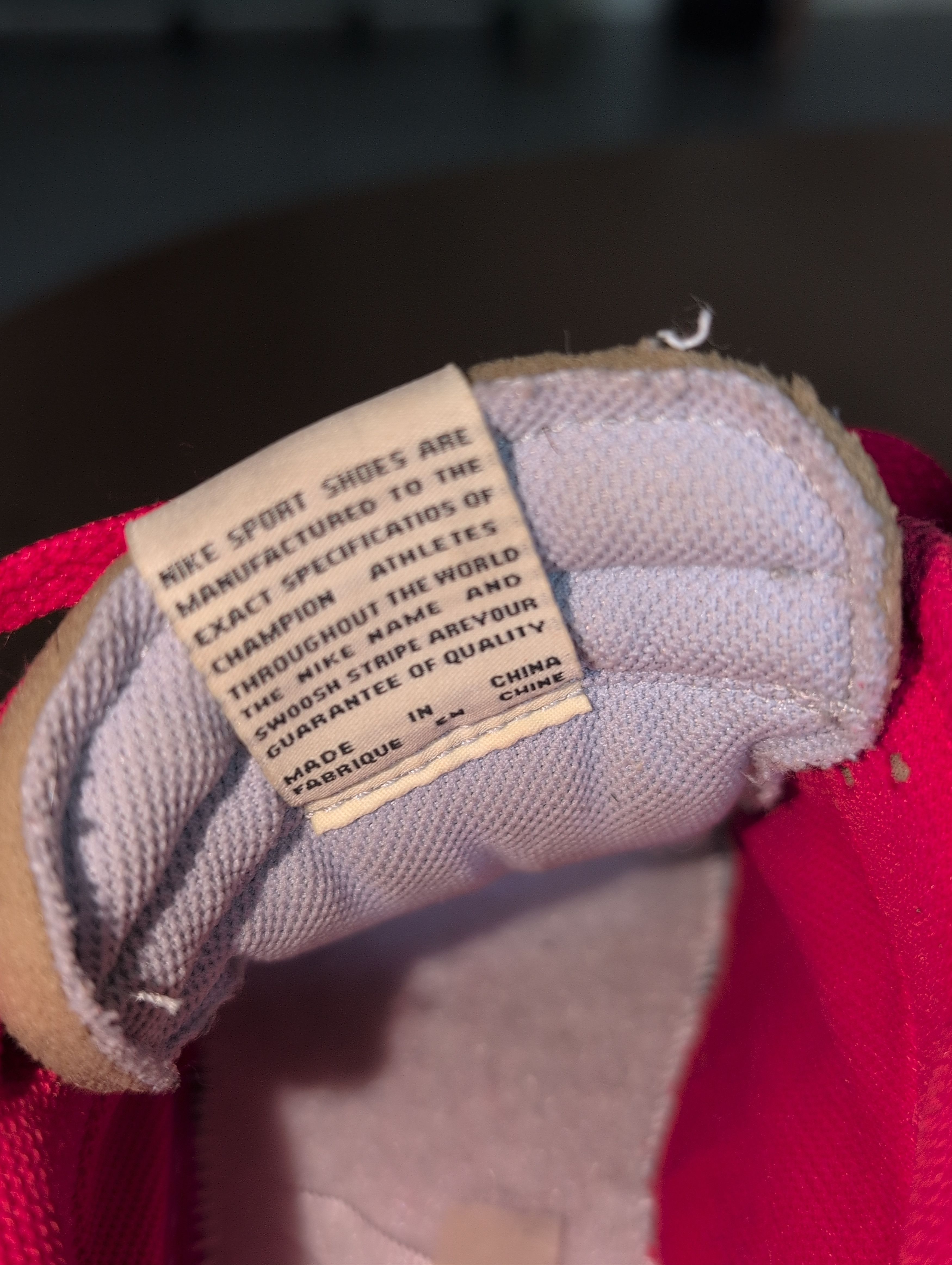 Nike × Off-White Nike Dunk Low Off-White University Red Size US 9.5 / EU 42-43 - 11 Thumbnail
