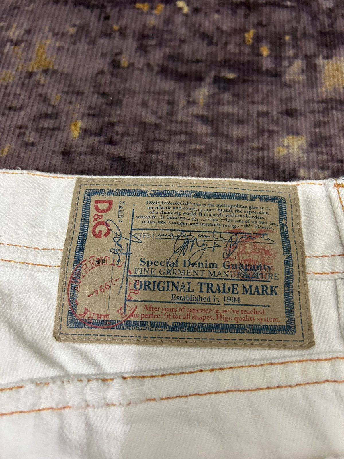 Dolce & Gabbana Dolce & Gabana Rippert Jeans 29x31 Size US 29 - 11 Thumbnail