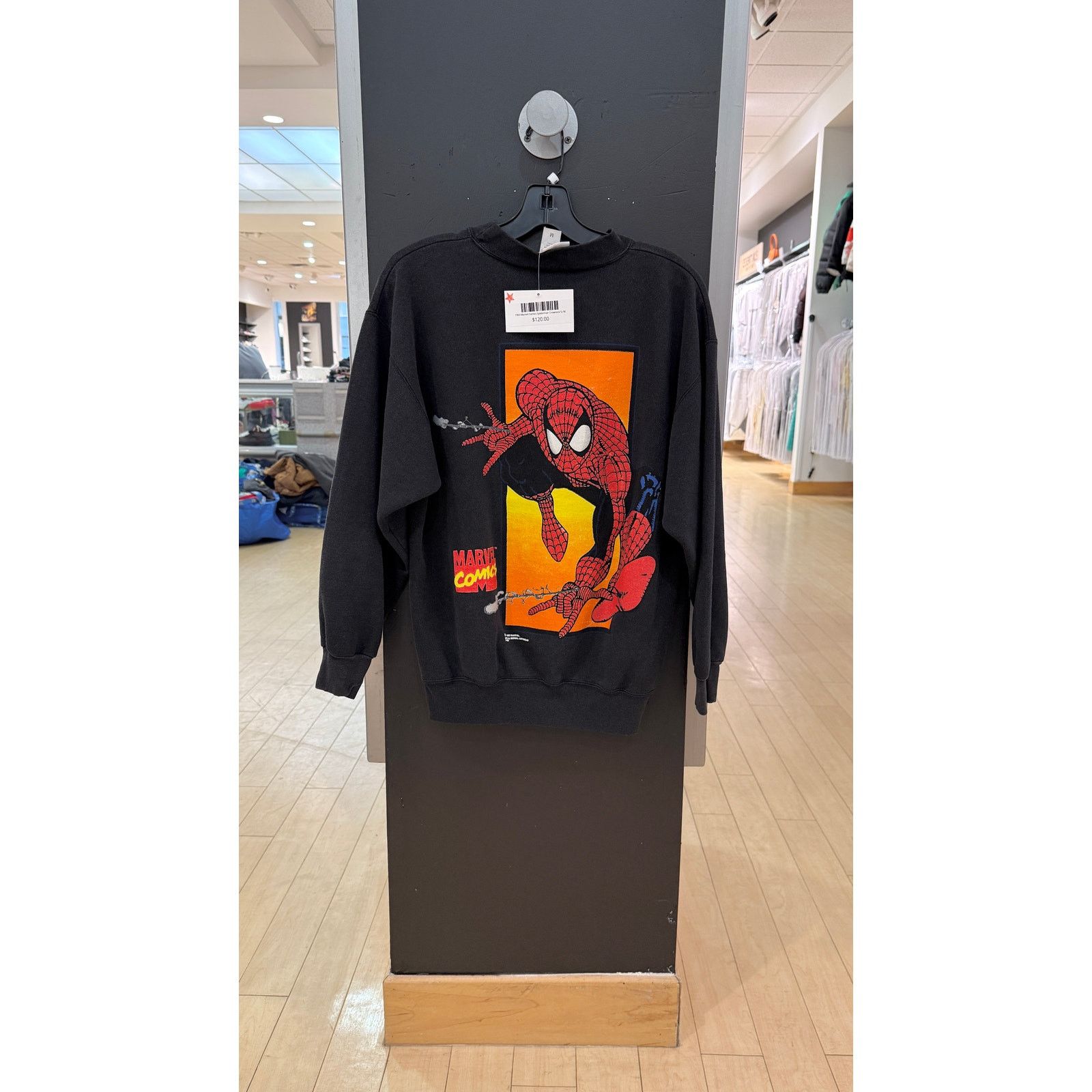 Marvel Comics × Vintage 1993 Marvel Comics Spiderman 90s Vintage Crewneck Sweatshirt Size US M / EU 48-50 / 2 - 3 Thumbnail