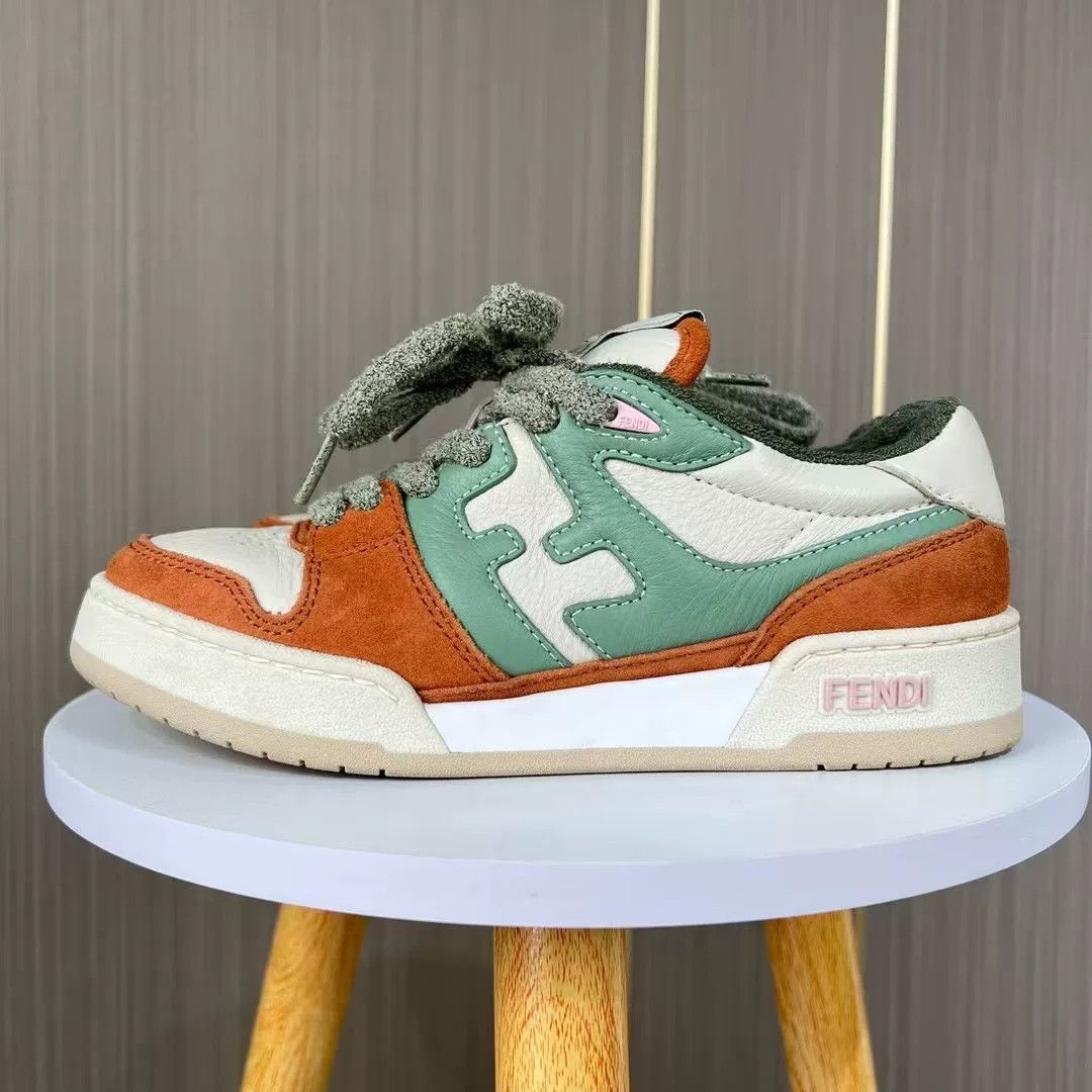 Fendi Fendi Match Cookie Sneakers Size US 4 / IT 34 - 1 Thumbnail