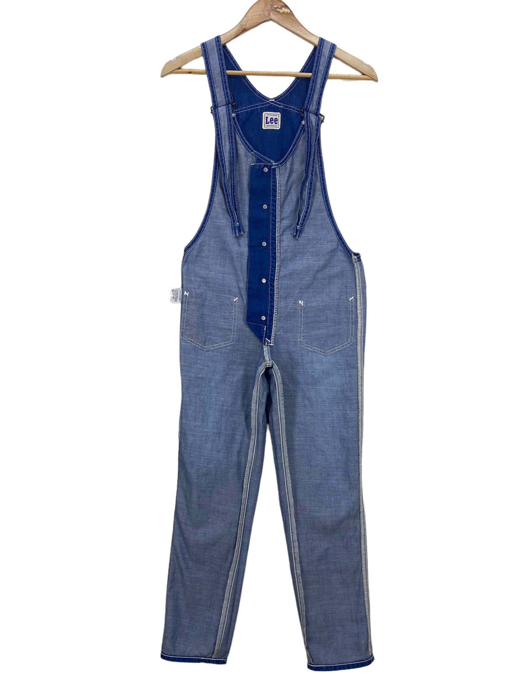 Lee Lee Carpenter Bib Overalls Size US 32 / EU 48 - 9 Thumbnail