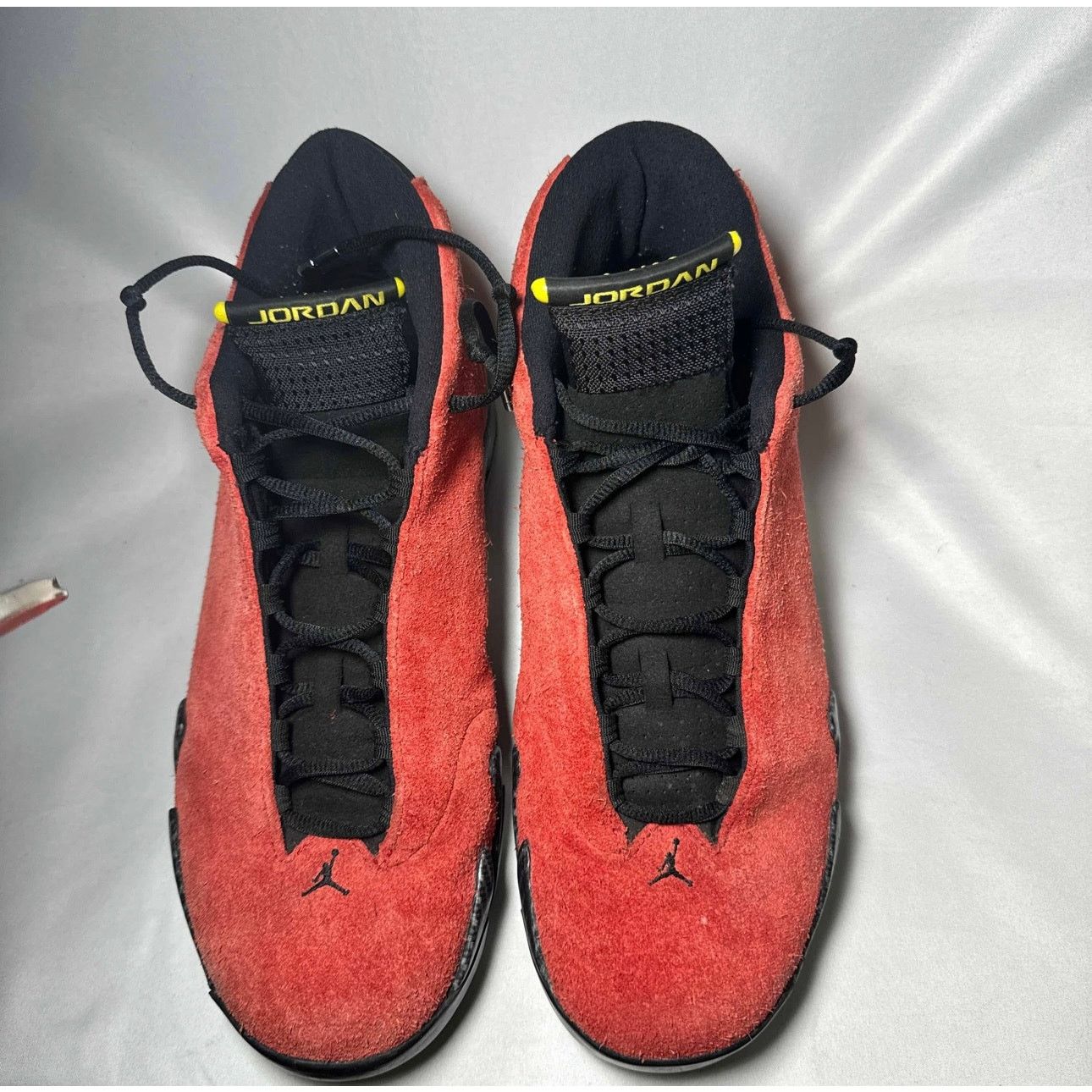 Jordan Brand × Nike Size 12 - Nike Air Jordan 14 Retro Ferrari Men's Shoes Size US 12 / EU 45 - 4 Thumbnail