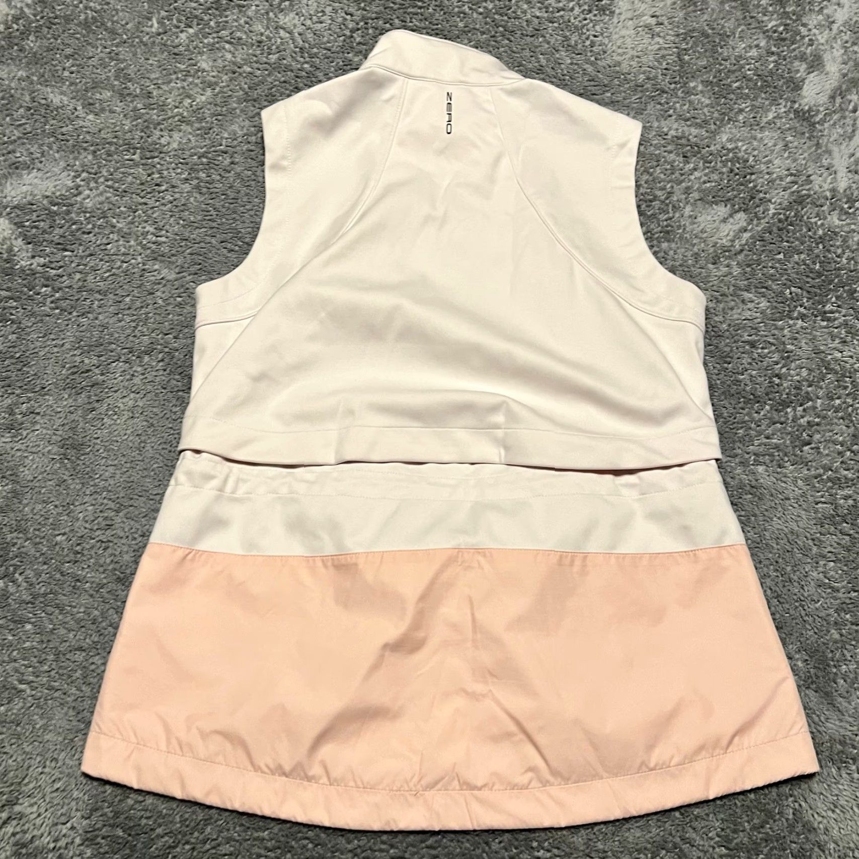 Pinko Zero Restriction Vest Womens Medium Full Zip Pink Sports Golf Athletic Vest Womens M Pink Size M / US 6-8 / IT 42-44 - 3 Thumbnail